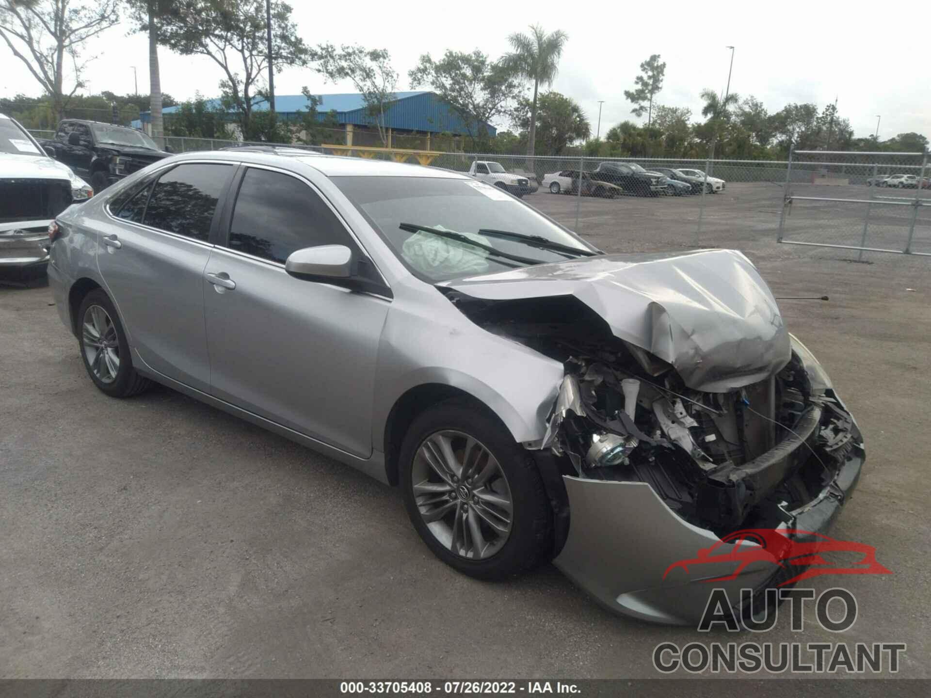 TOYOTA CAMRY 2016 - 4T1BF1FK1GU184160