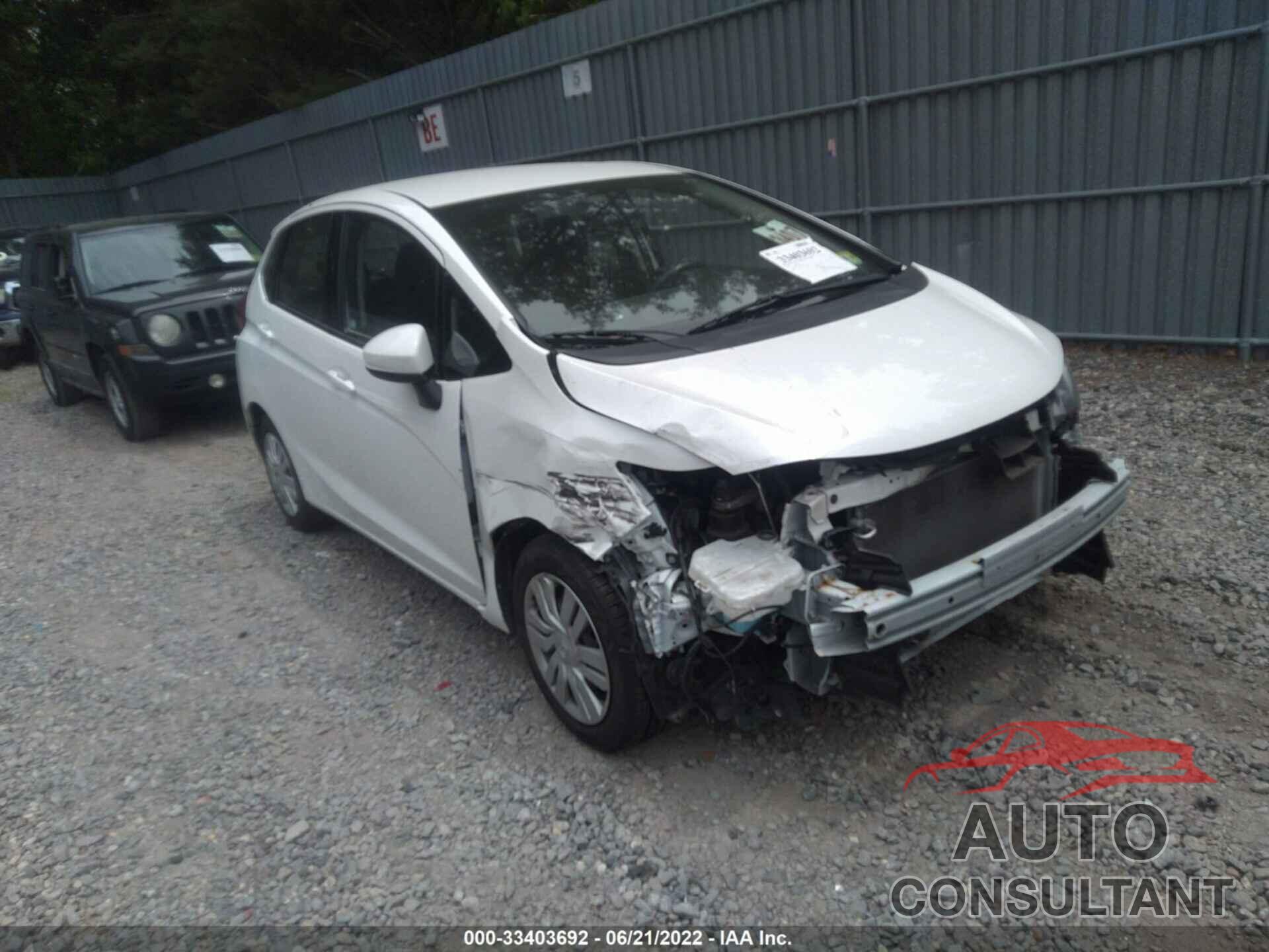 HONDA FIT 2016 - JHMGK5H59GX009012