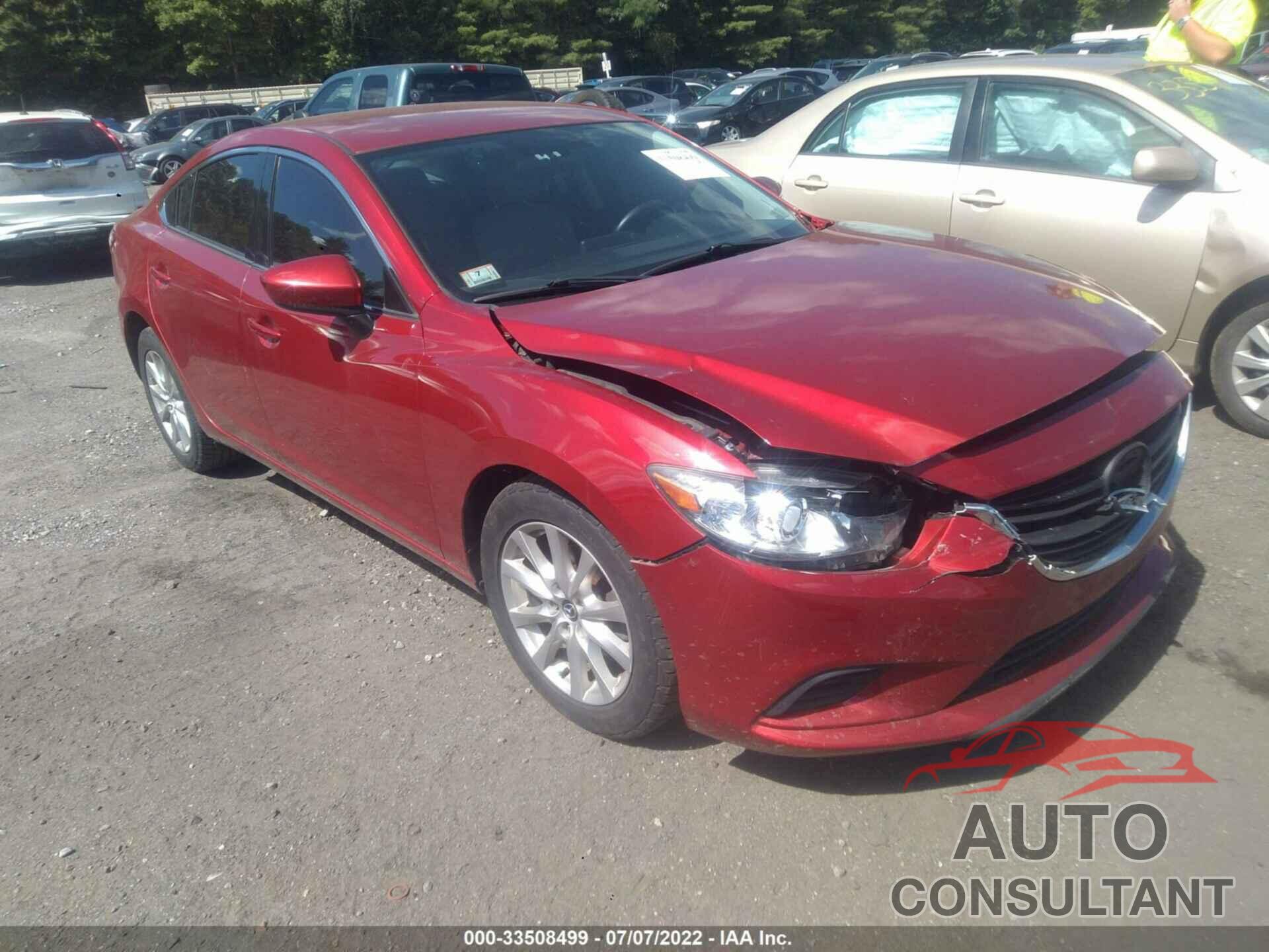 MAZDA MAZDA6 2016 - JM1GJ1U59G1447924