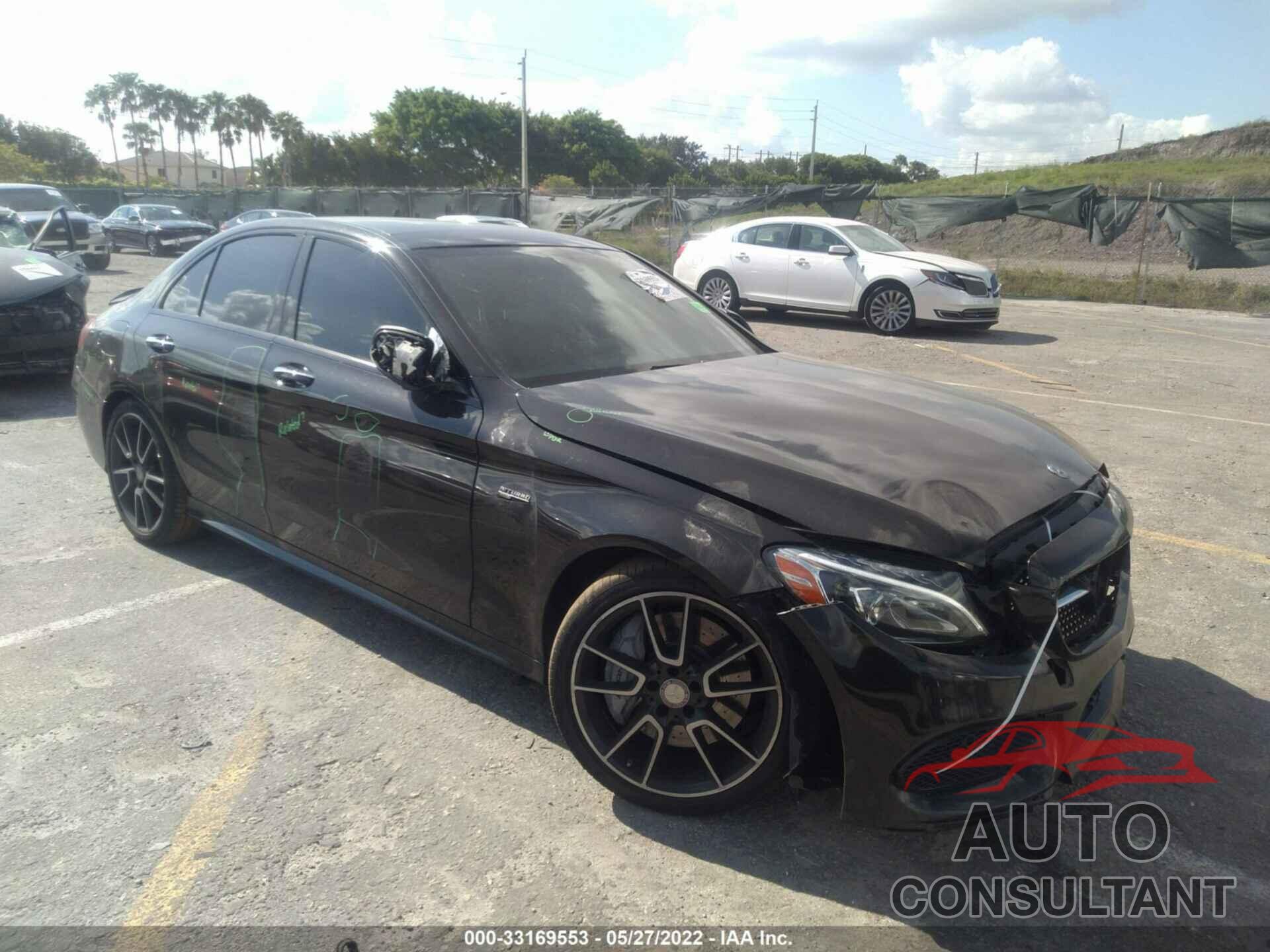 MERCEDES-BENZ C-CLASS 2018 - 55SWF6EB8JU255180