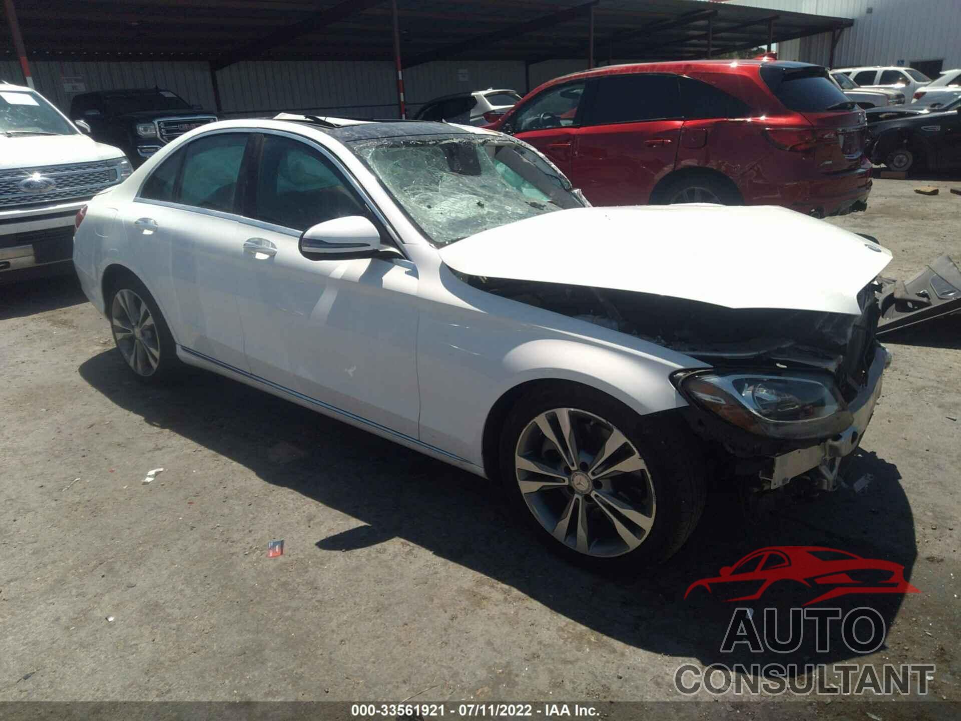 MERCEDES-BENZ C-CLASS 2017 - 55SWF4JB2HU188970