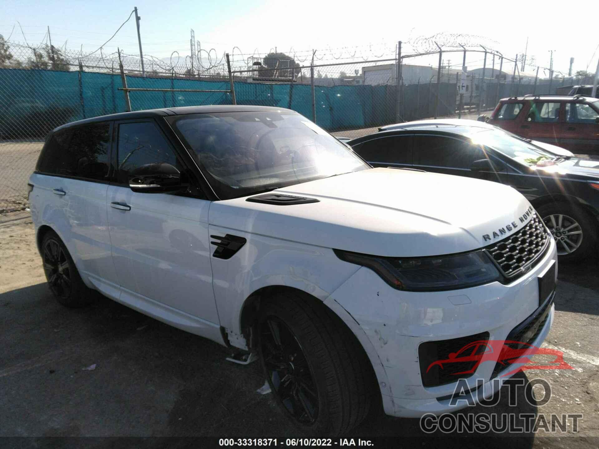 LAND ROVER RANGE ROVER SPORT 2019 - SALWV2SV9KA832734