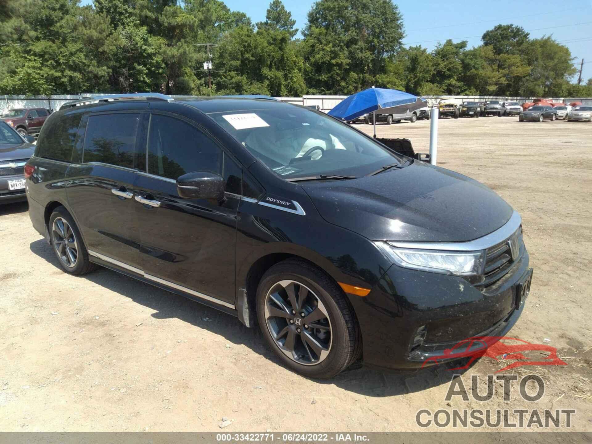 HONDA ODYSSEY 2022 - 5FNRL6H93NB057208