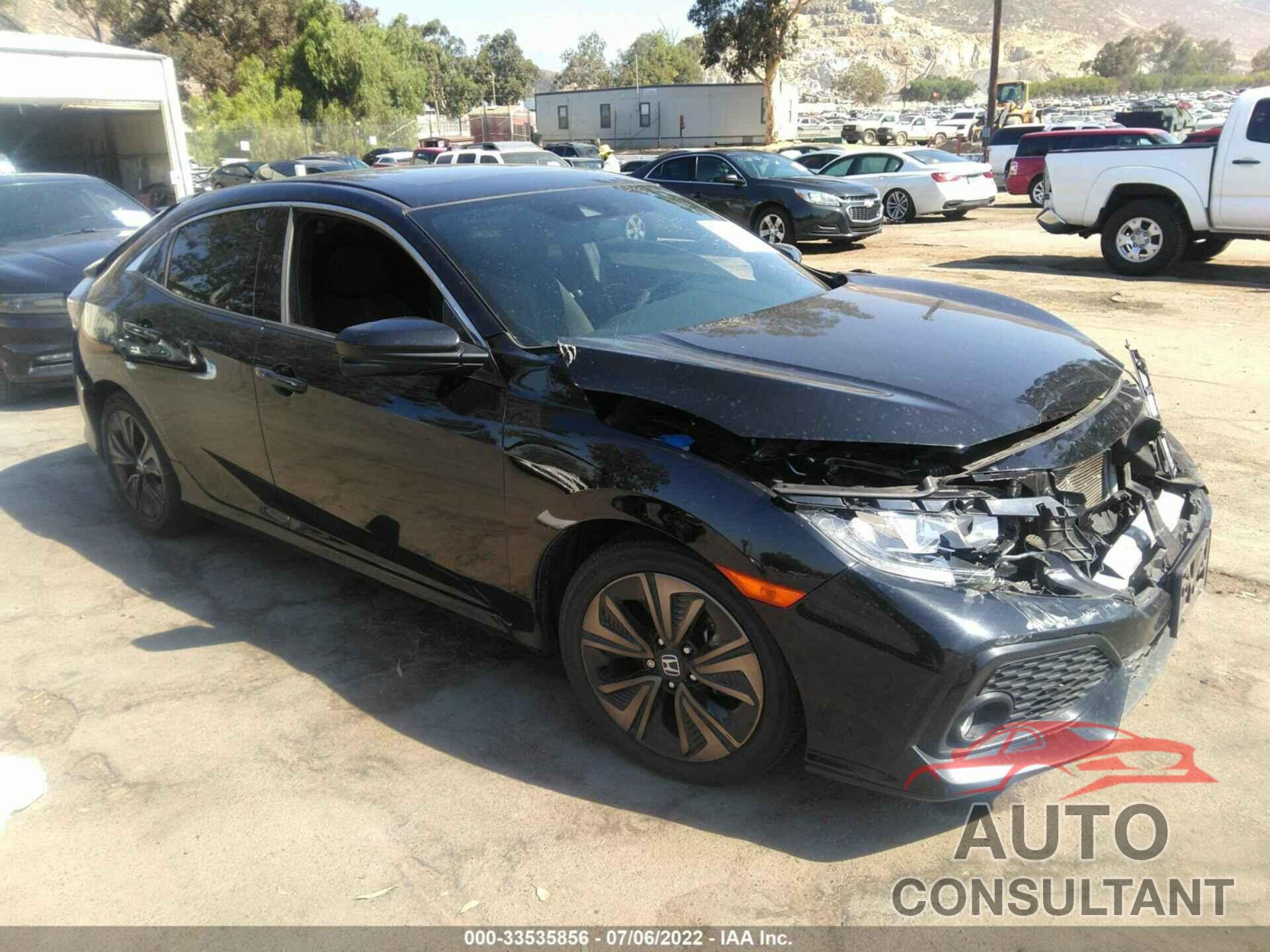 HONDA CIVIC HATCHBACK 2019 - SHHFK7H66KU407796