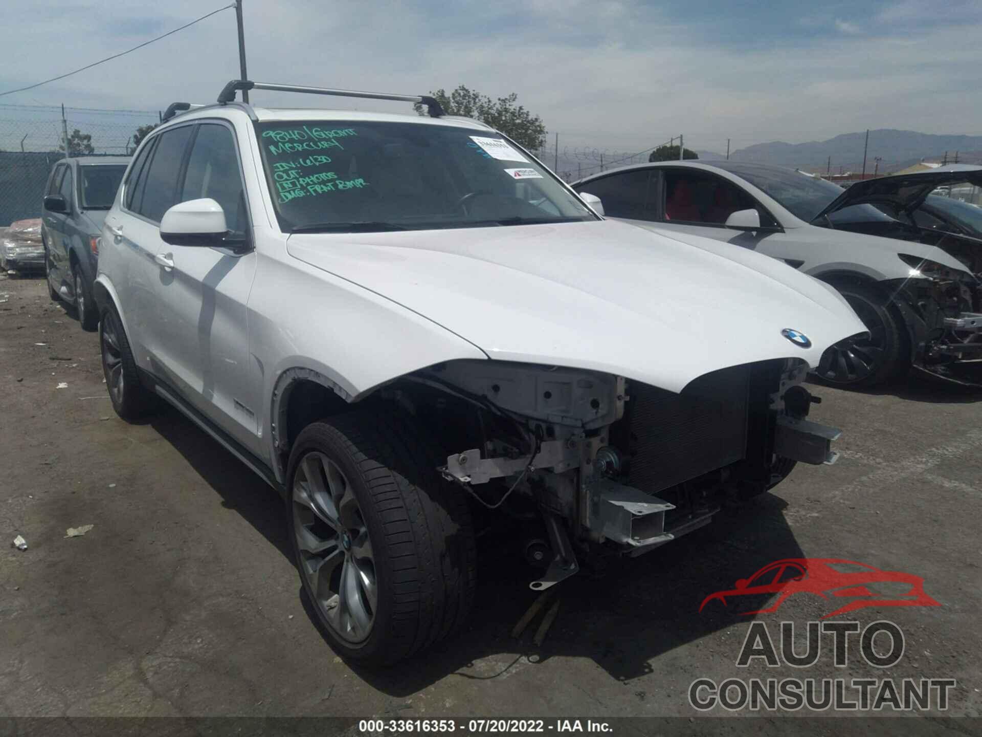 BMW X5 2016 - 5UXKR2C59G0U17062