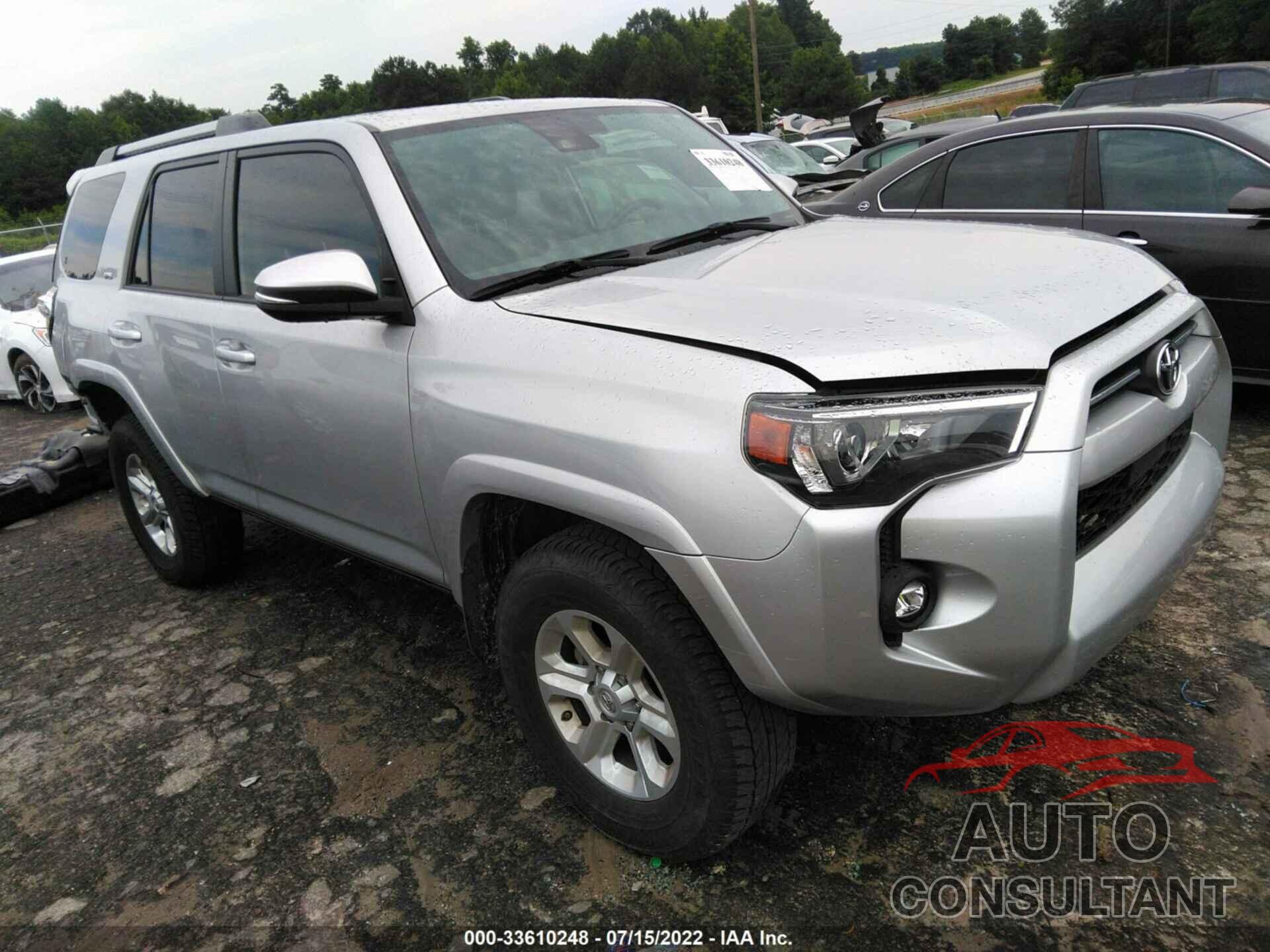 TOYOTA 4RUNNER 2021 - JTENU5JR6M5876385