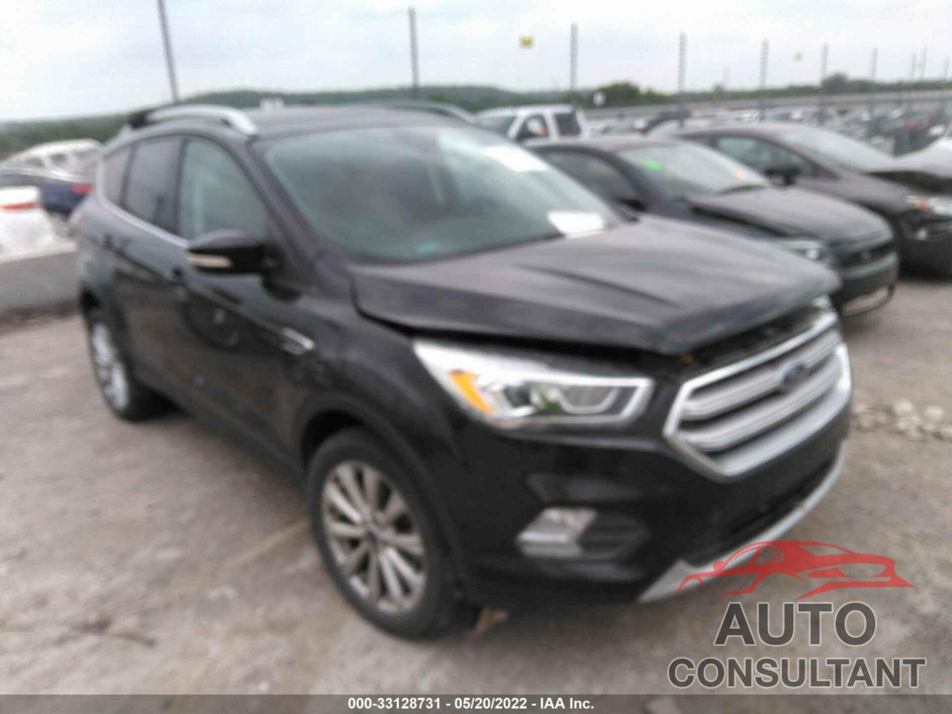 FORD ESCAPE 2017 - 1FMCU0J97HUB21445
