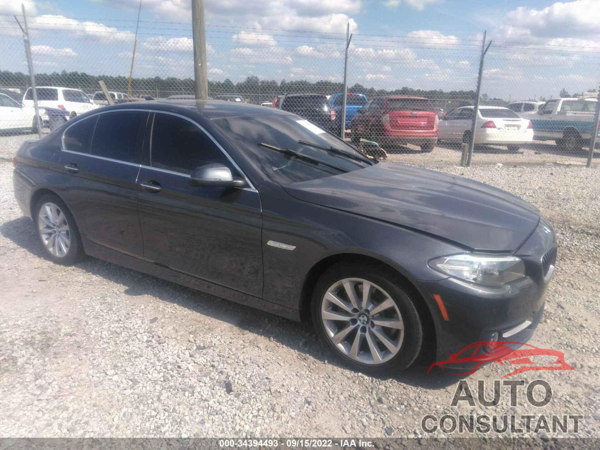 BMW 5 SERIES 2016 - WBA5B3C52GG252632