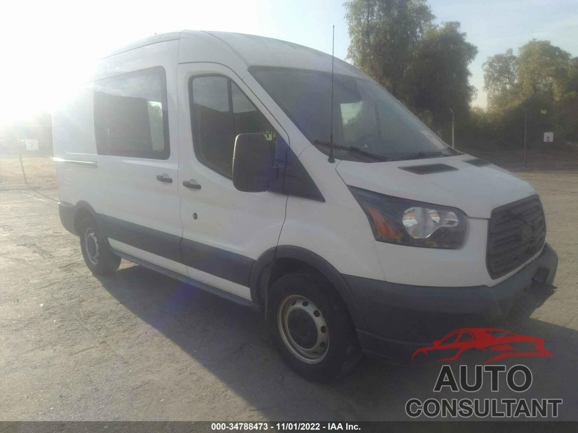 FORD TRANSIT VAN 2018 - 1FTYE1CMXJKB35906