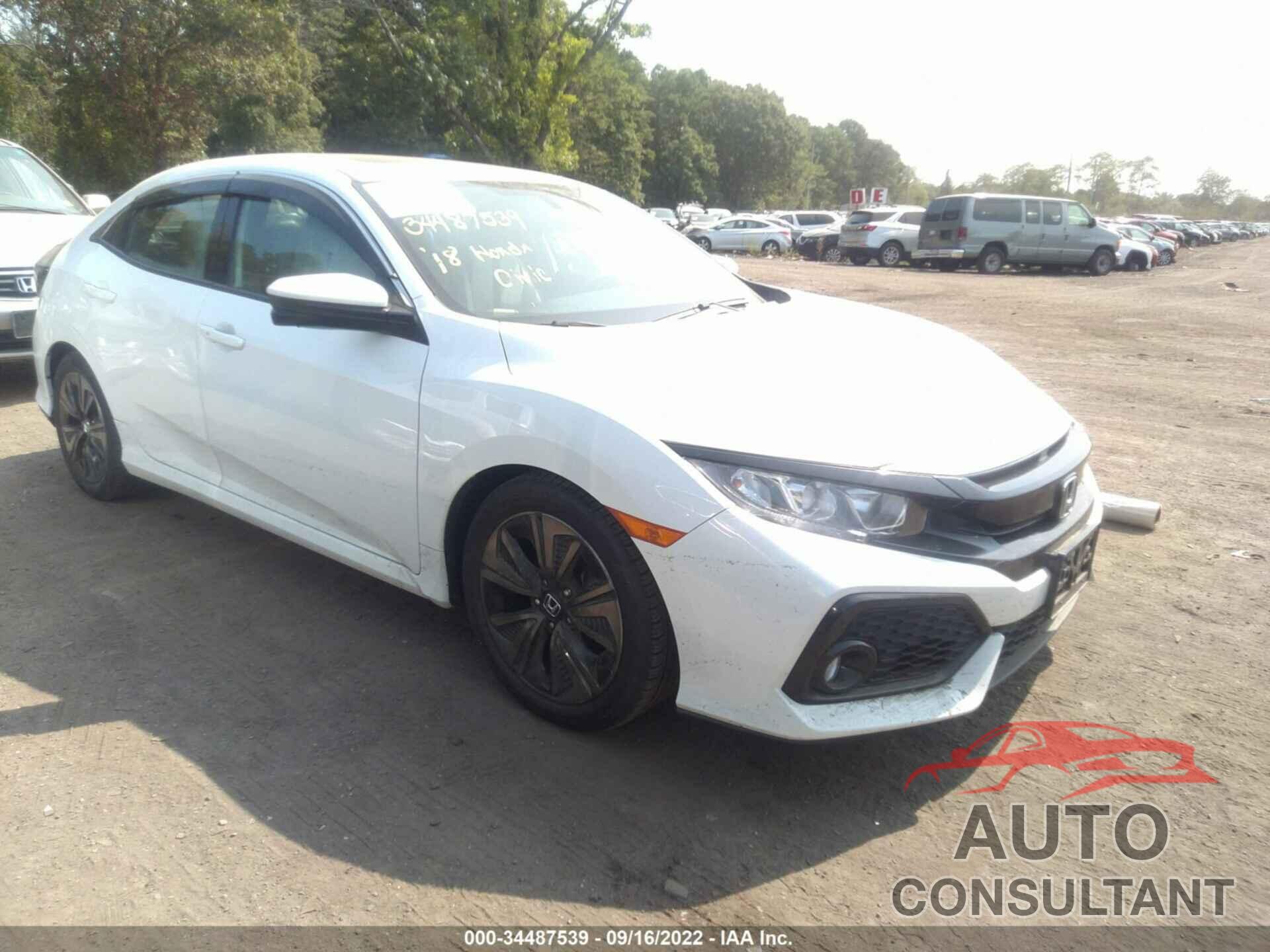 HONDA CIVIC HATCHBACK 2018 - SHHFK7H50JU408495