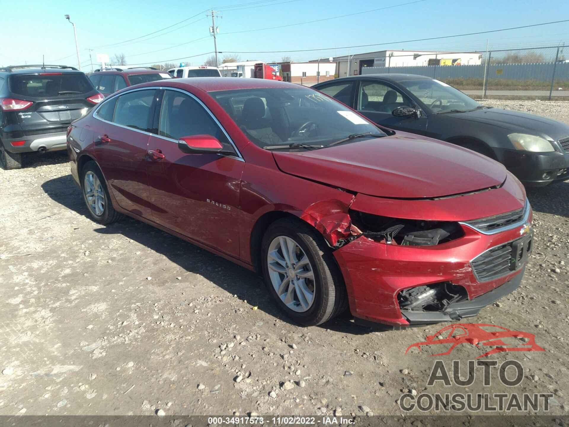 CHEVROLET MALIBU 2016 - 1G1ZJ5SU2GF315917