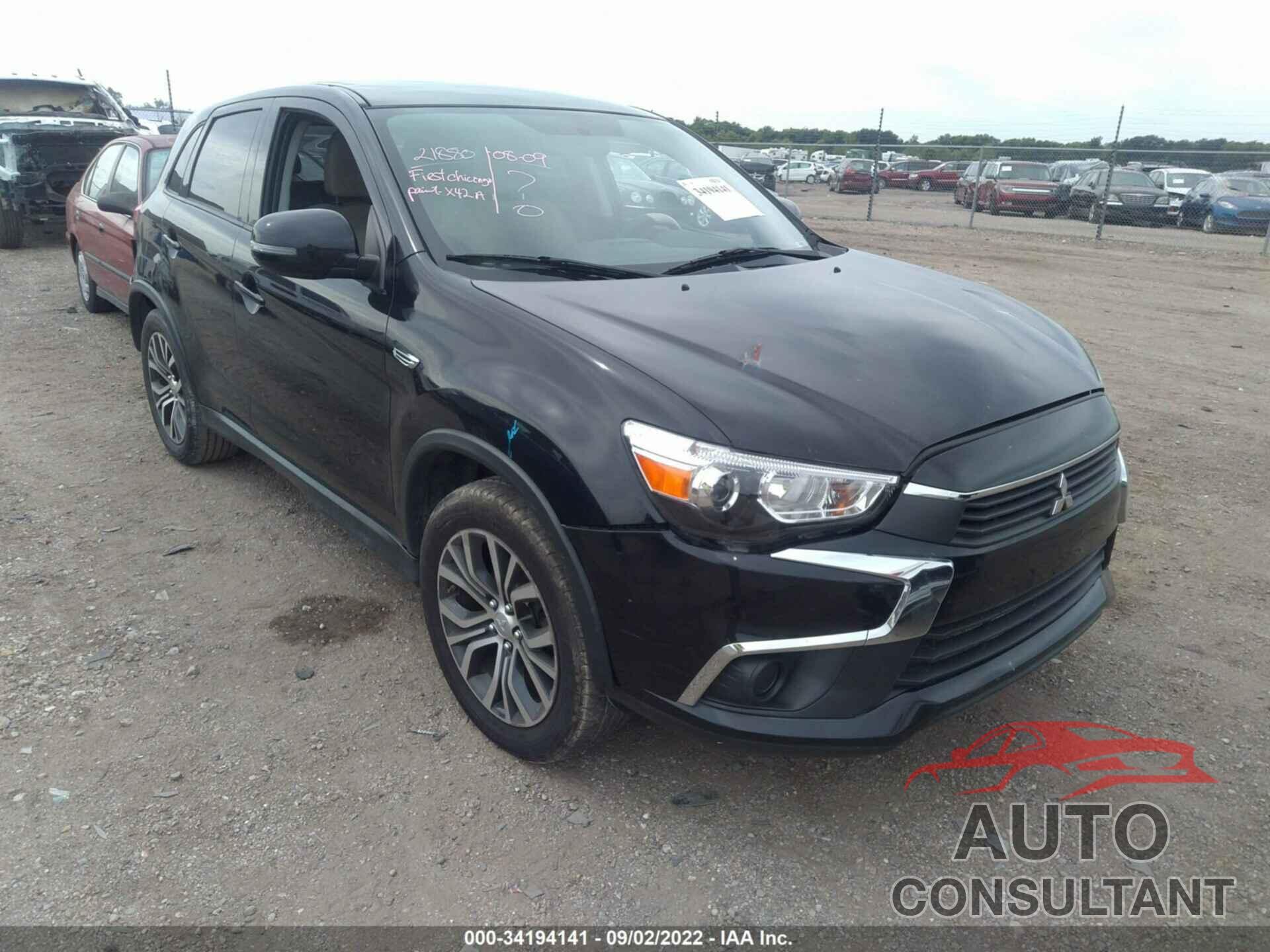 MITSUBISHI OUTLANDER SPORT 2017 - JA4AP3AU2HZ005012