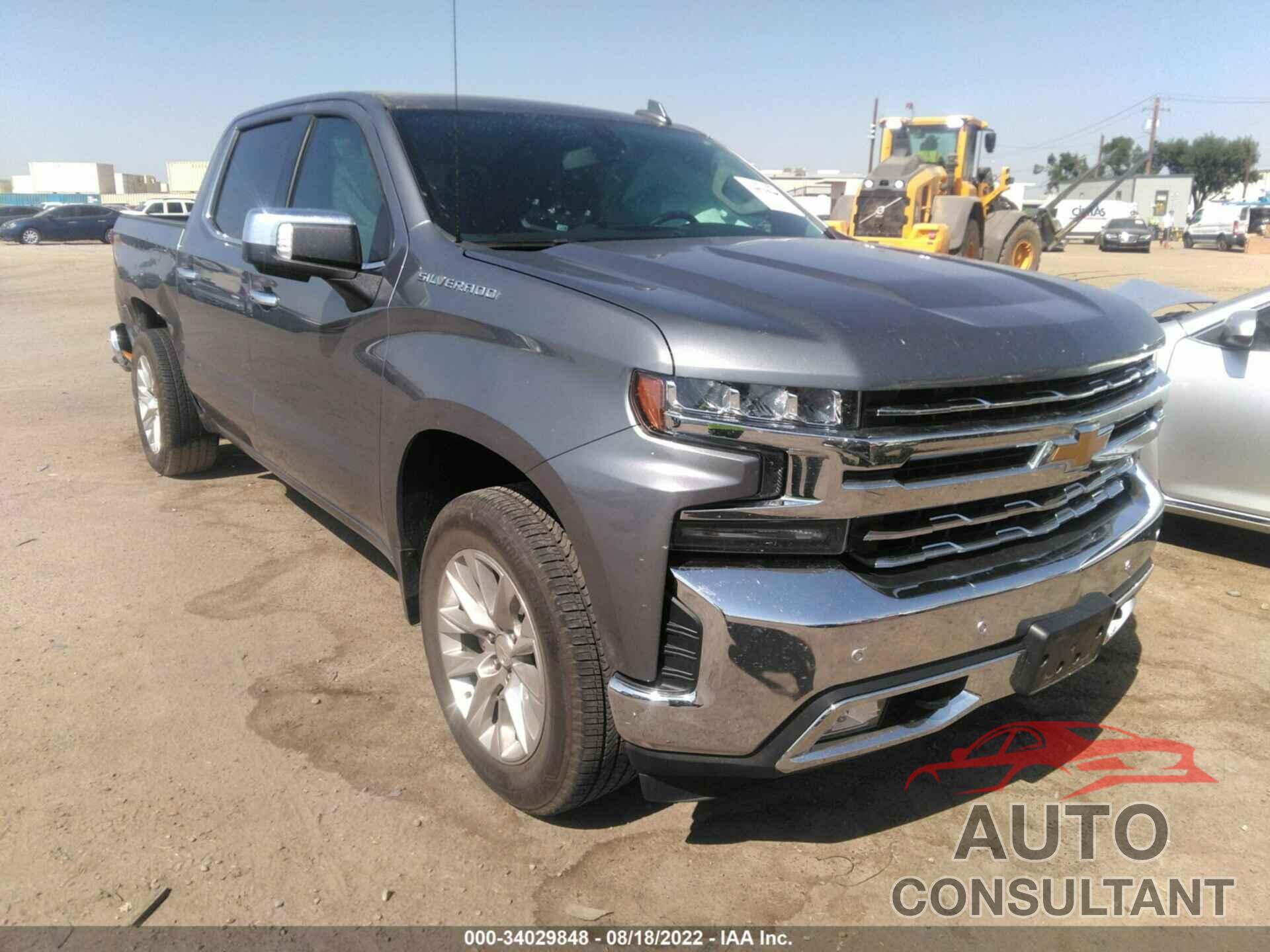 CHEVROLET SILVERADO 1500 2021 - 3GCPWEED8MG229971