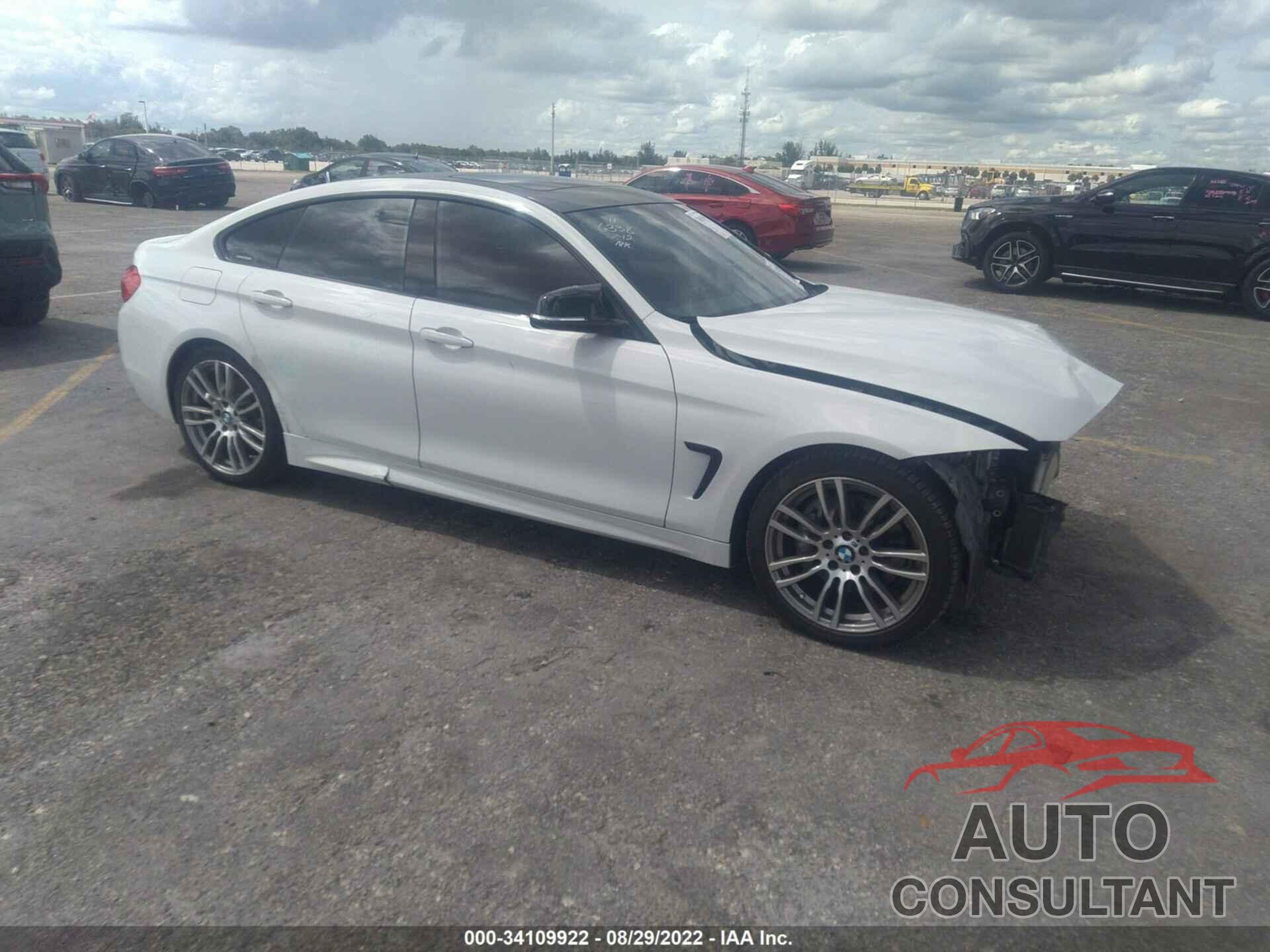 BMW 4 SERIES 2016 - WBA4A9C50GG506338