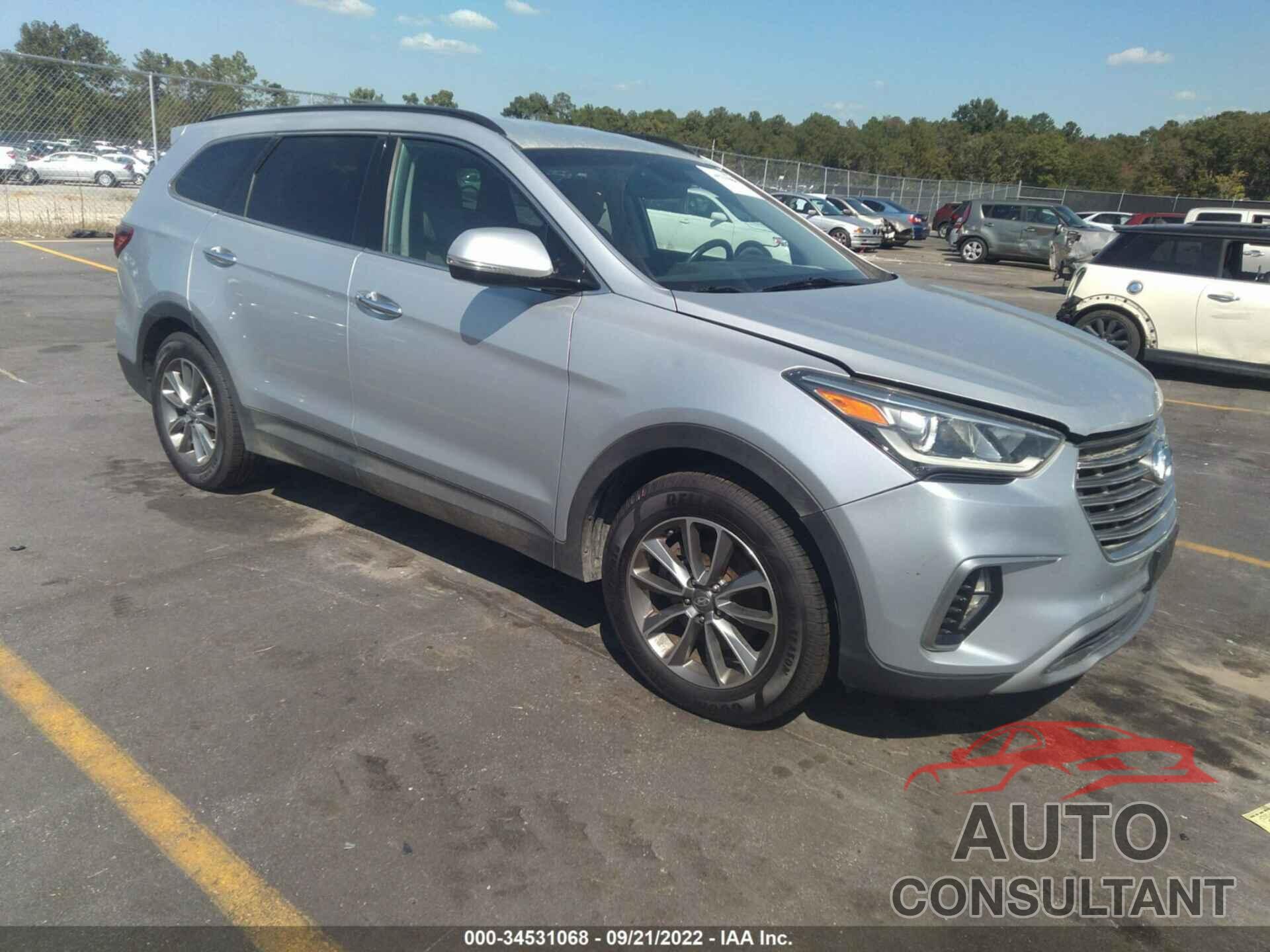 HYUNDAI SANTA FE 2017 - KM8SNDHF8HU174912