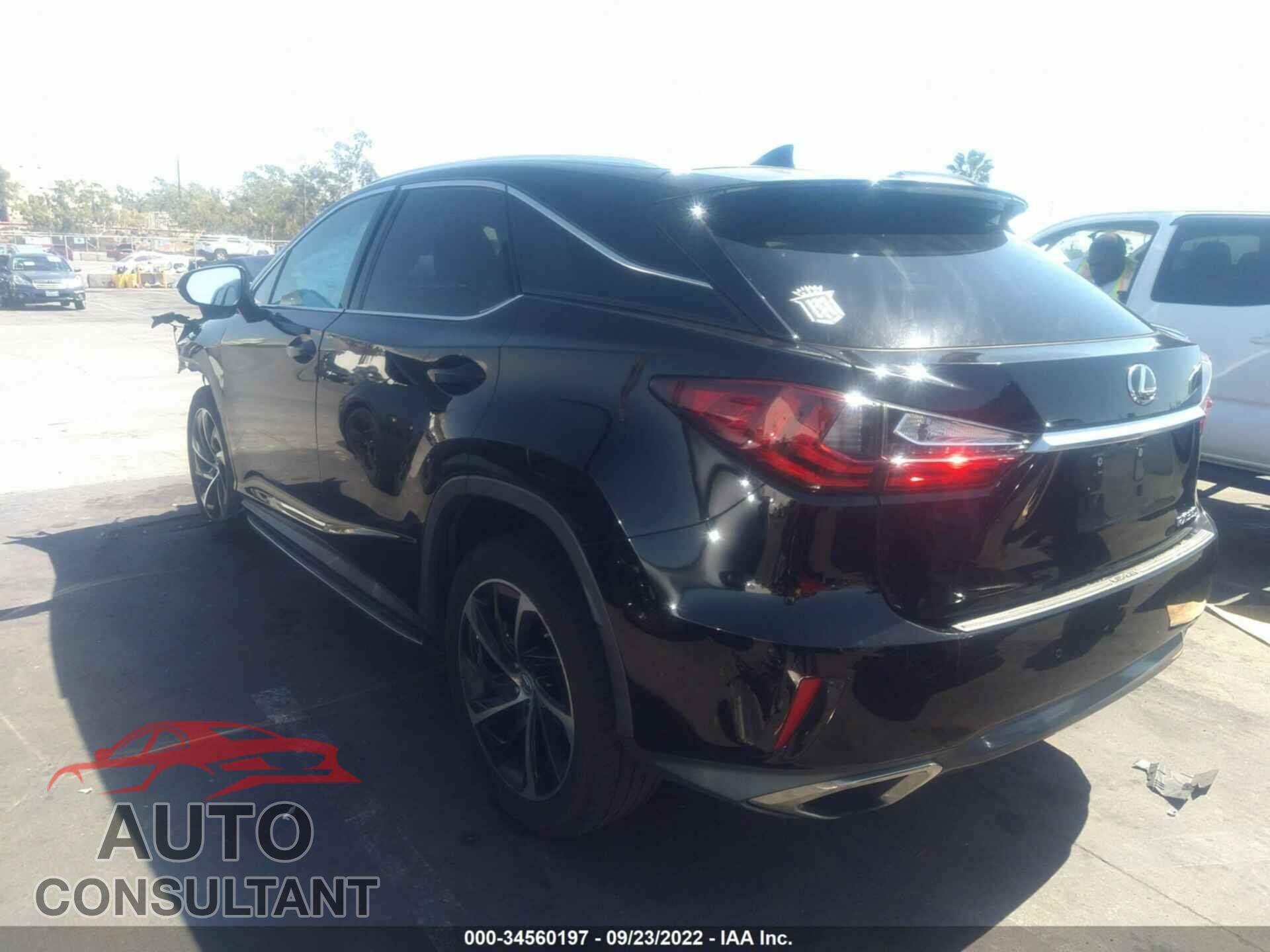 LEXUS RX 2017 - 2T2ZZMCA6HC039858