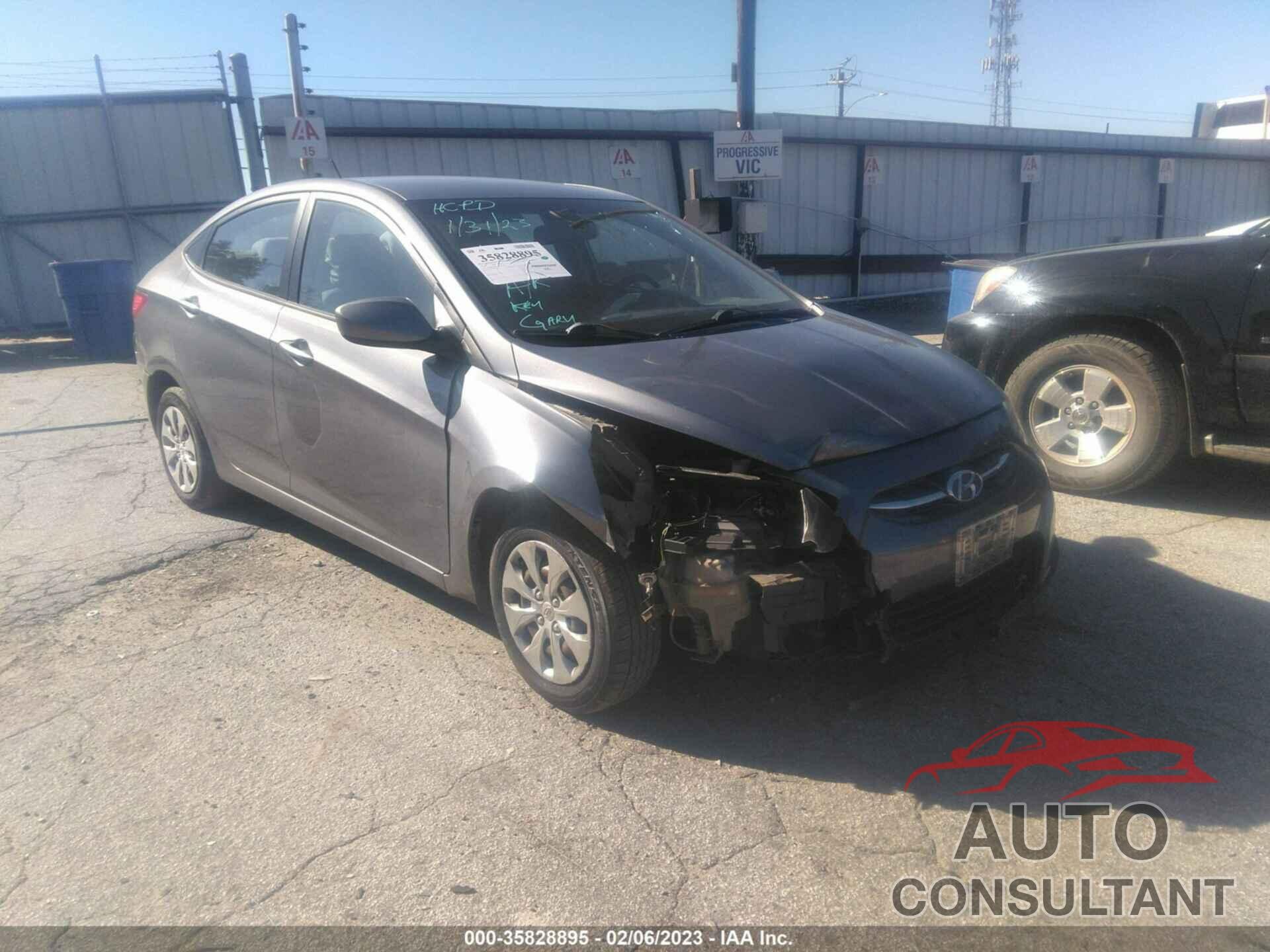 HYUNDAI ACCENT 2016 - KMHCT4AE1GU018723