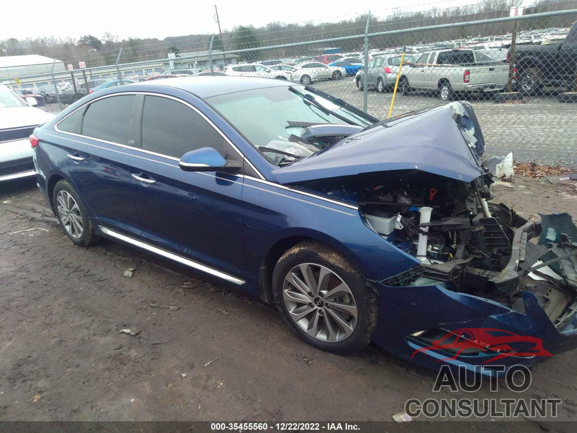 HYUNDAI SONATA 2016 - 5NPE34AF9GH310636