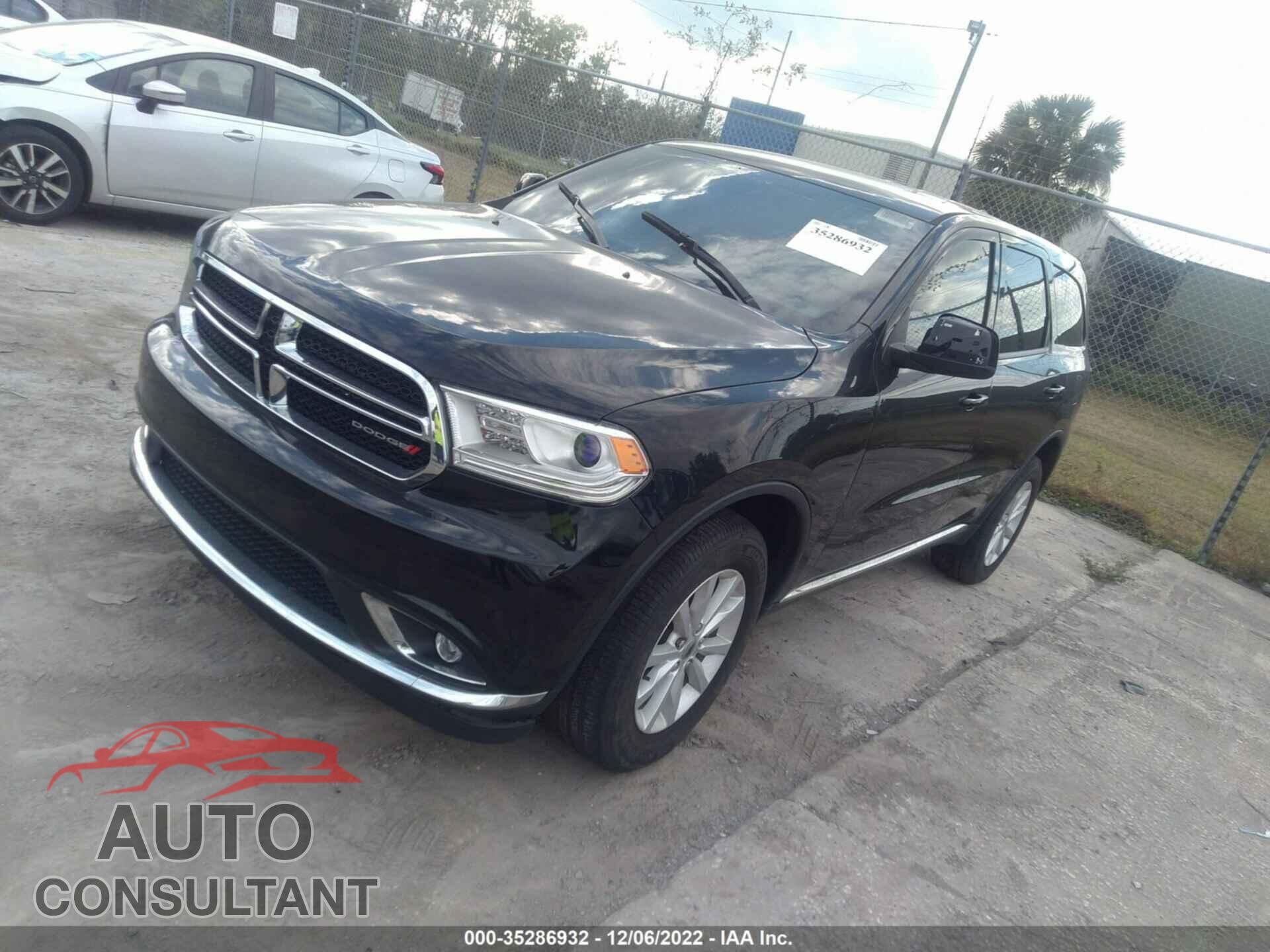 DODGE DURANGO 2020 - 1C4RDJAG5LC283642