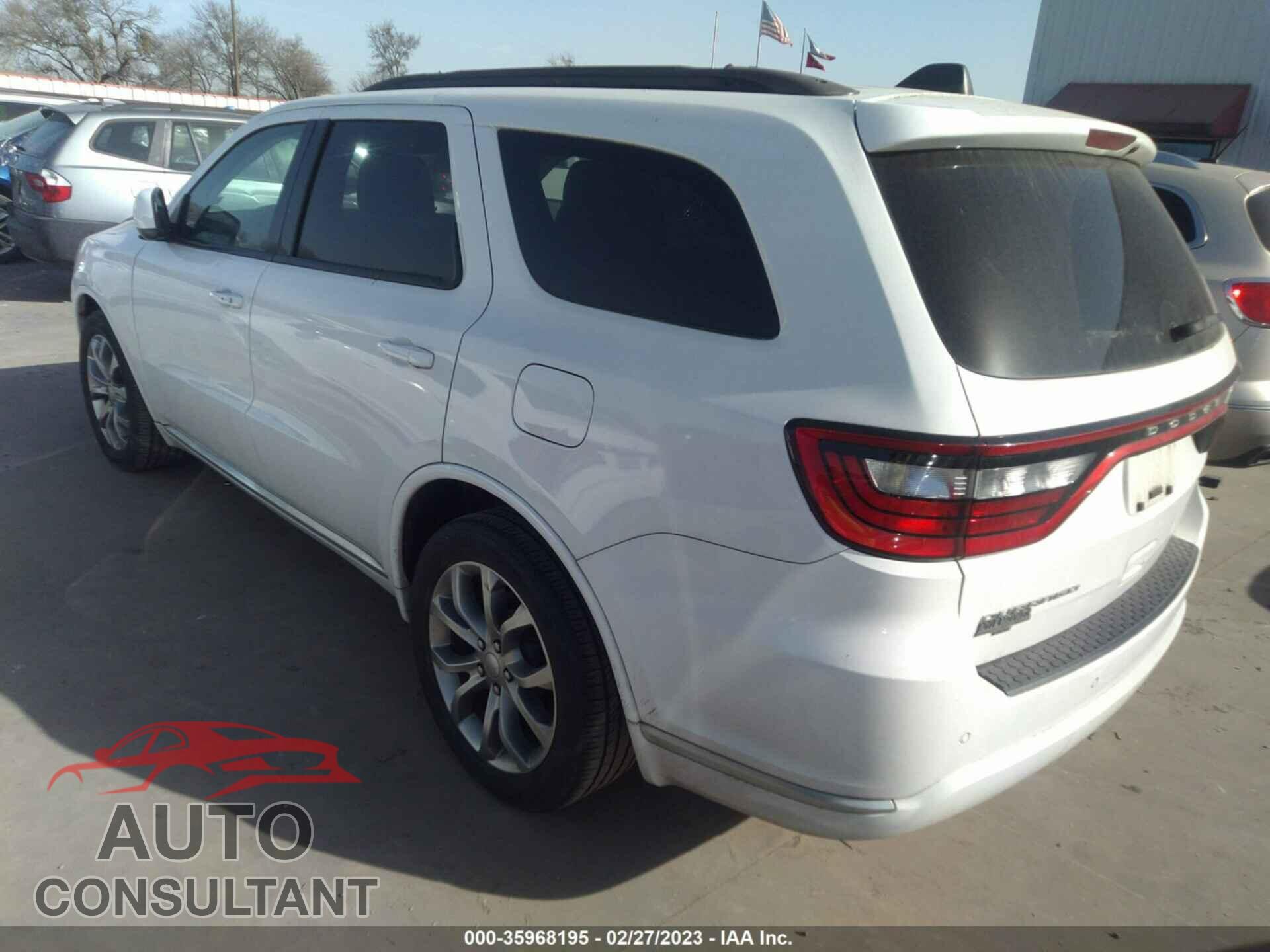 DODGE DURANGO 2017 - 1C4RDHAG5HC762109