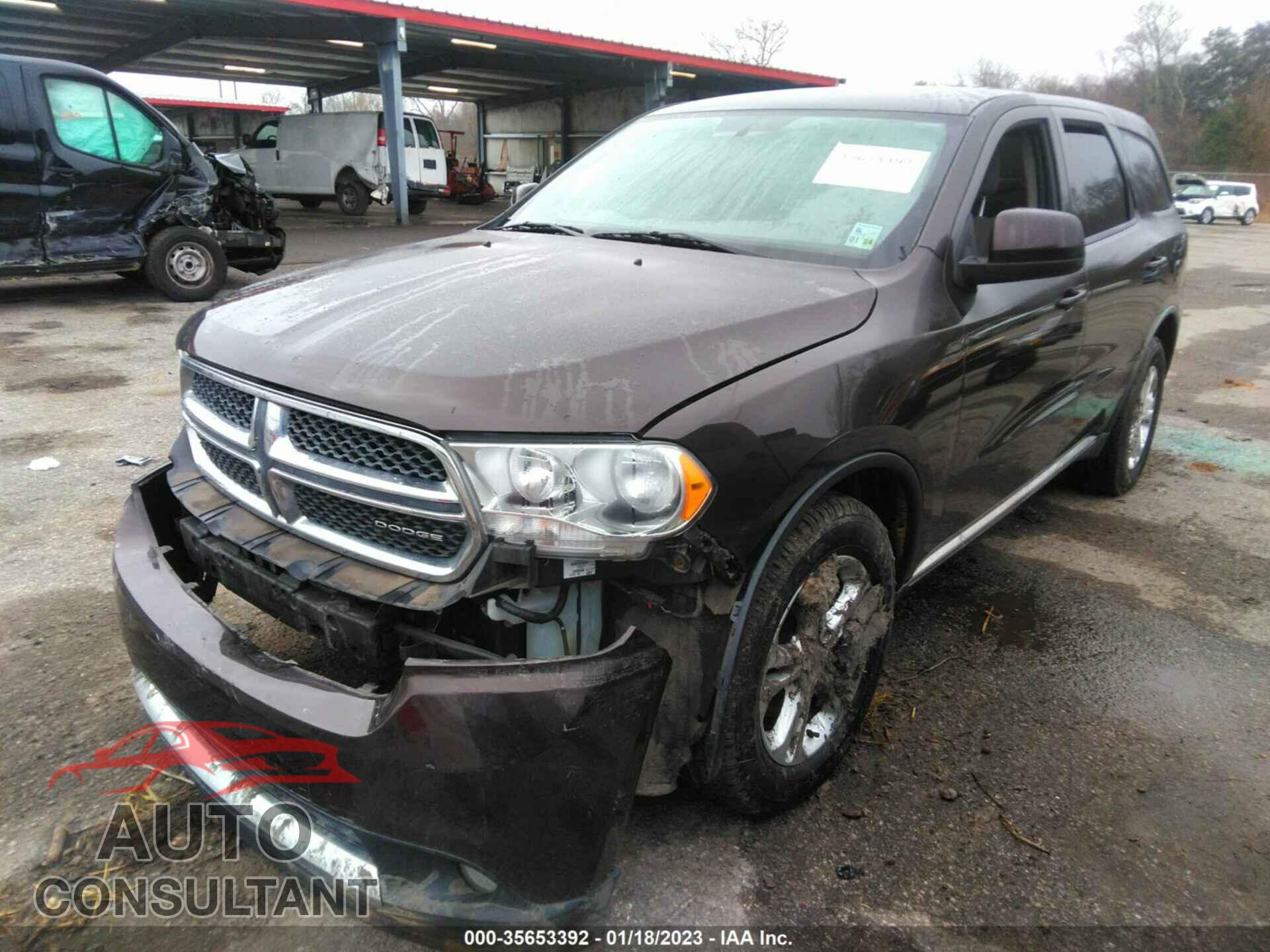 DODGE DURANGO 2012 - 1C4RDHAG2CC196869