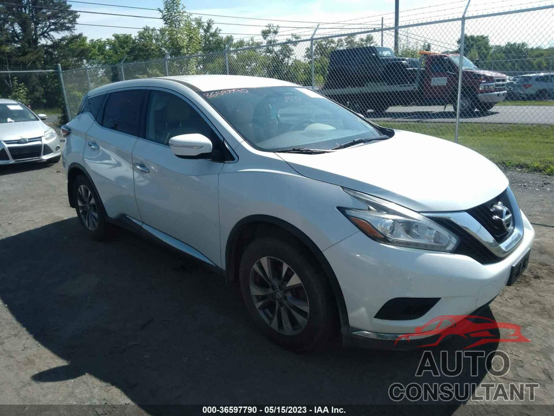 NISSAN MURANO 2015 - 5N1AZ2MH9FN278280