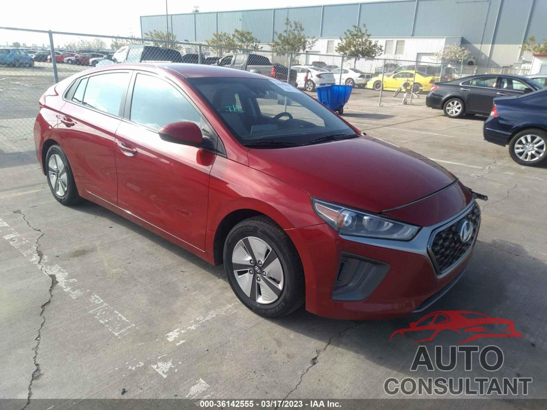 HYUNDAI IONIQ HYBRID 2021 - KMHC65LC9MU261538