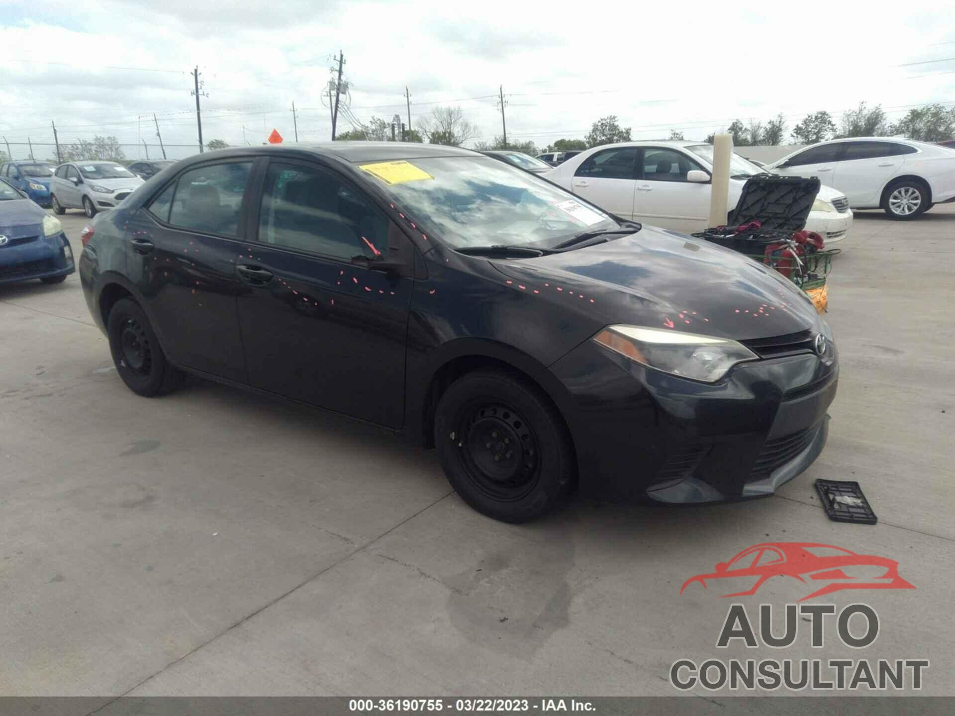 TOYOTA COROLLA 2015 - 5YFBURHEXFP272877
