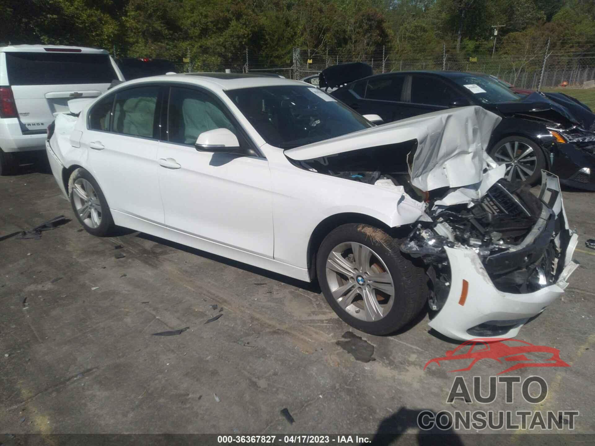 BMW 3 SERIES 2018 - WBA8B9G51JNU95992