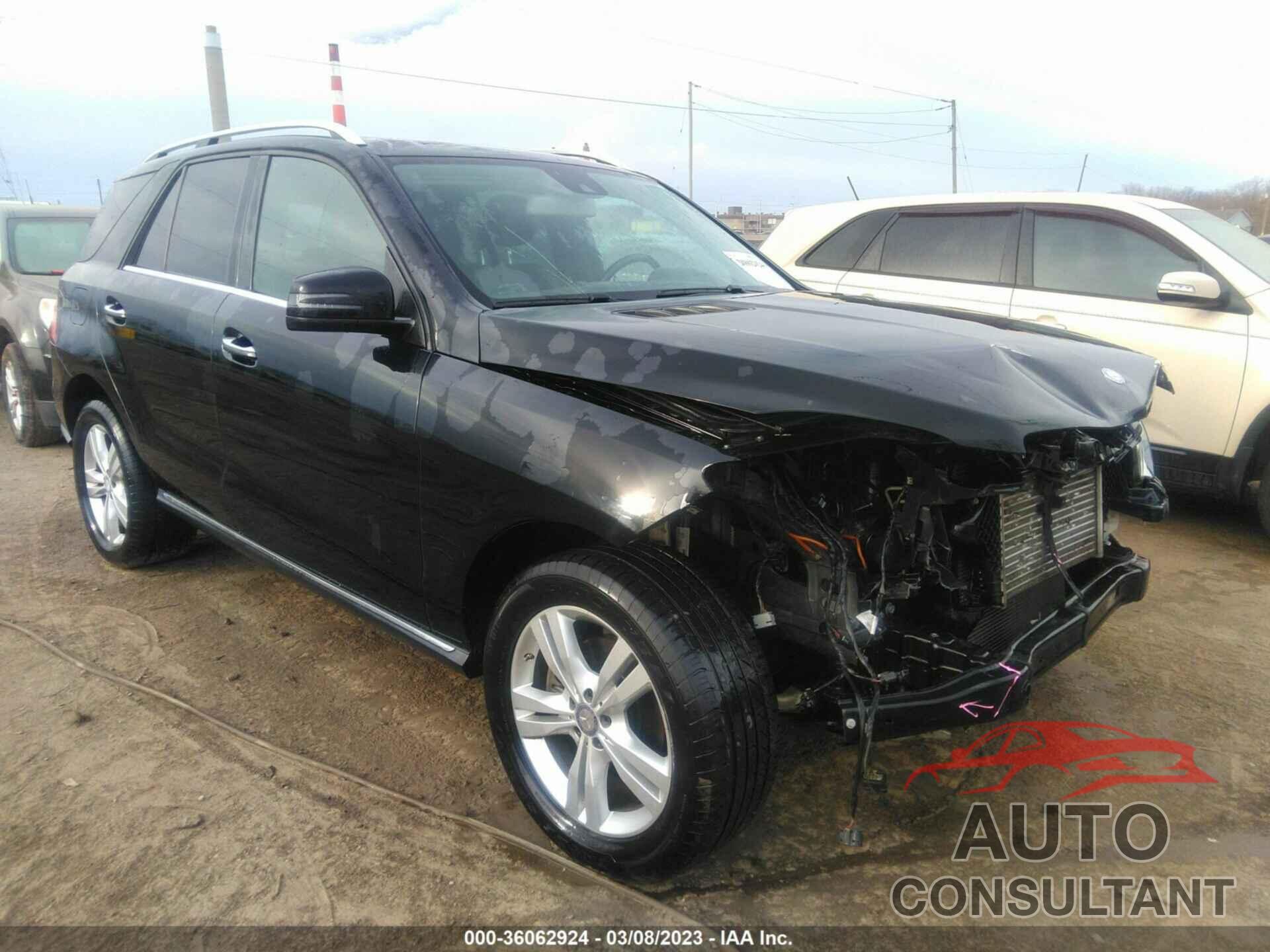 MERCEDES-BENZ M-CLASS 2015 - 4JGDA0EB4FA486190