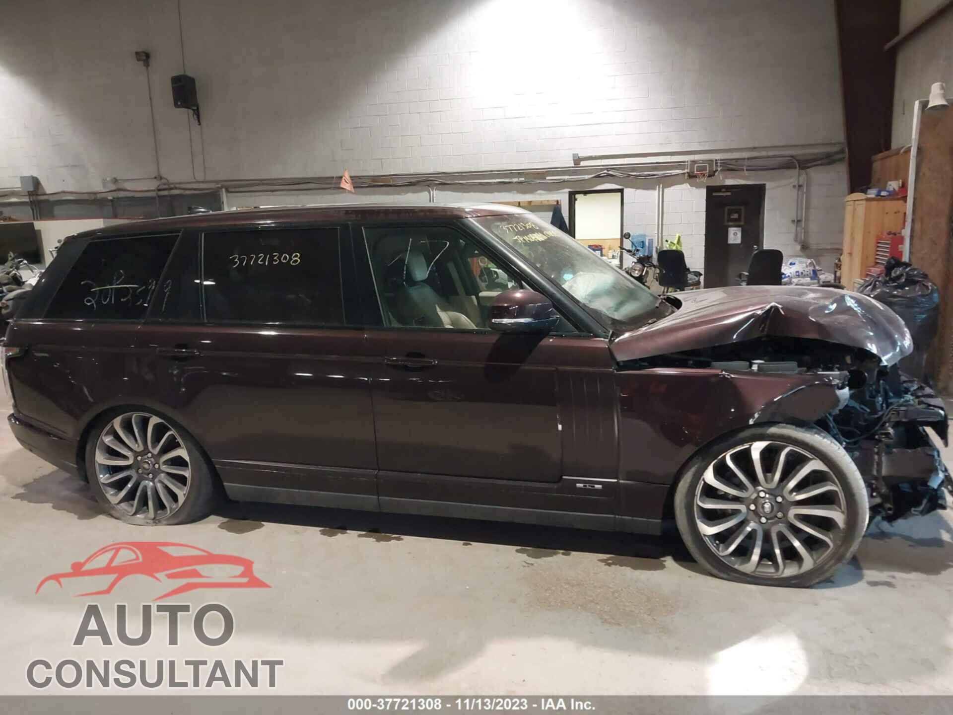 LAND ROVER RANGE ROVER 2018 - SALGS5REXJA384393