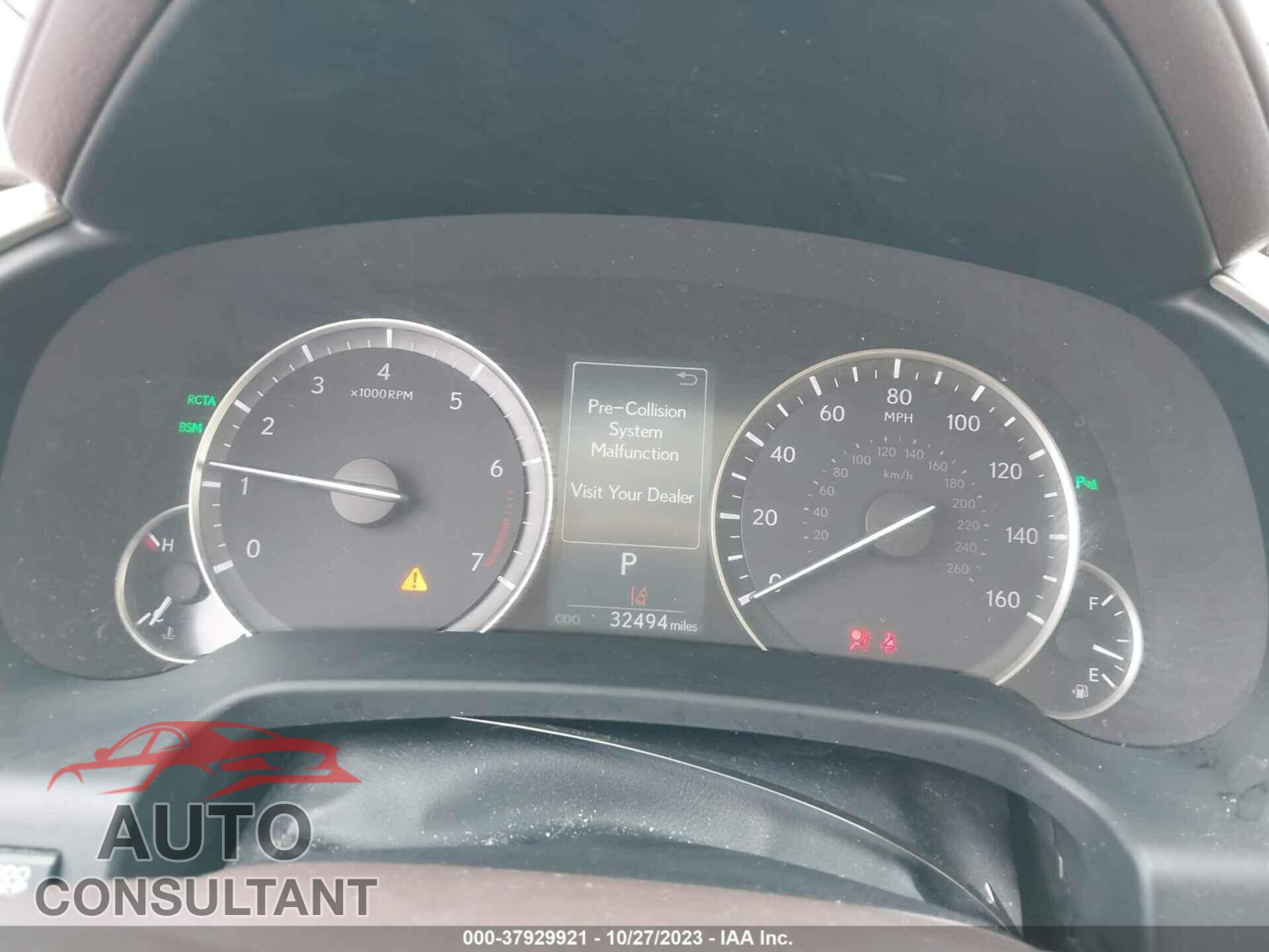 LEXUS RX 2017 - 2T2ZZMCA6HC088879