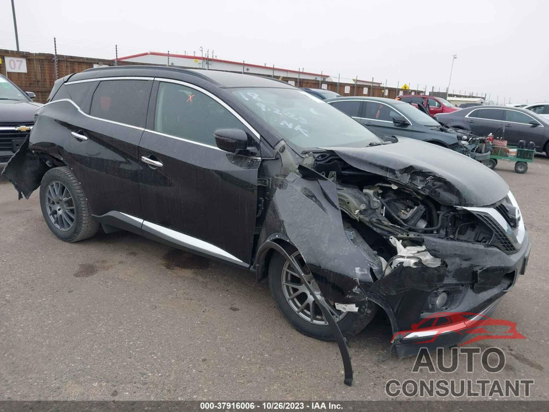 NISSAN MURANO 2018 - 5N1AZ2MH3JN119618