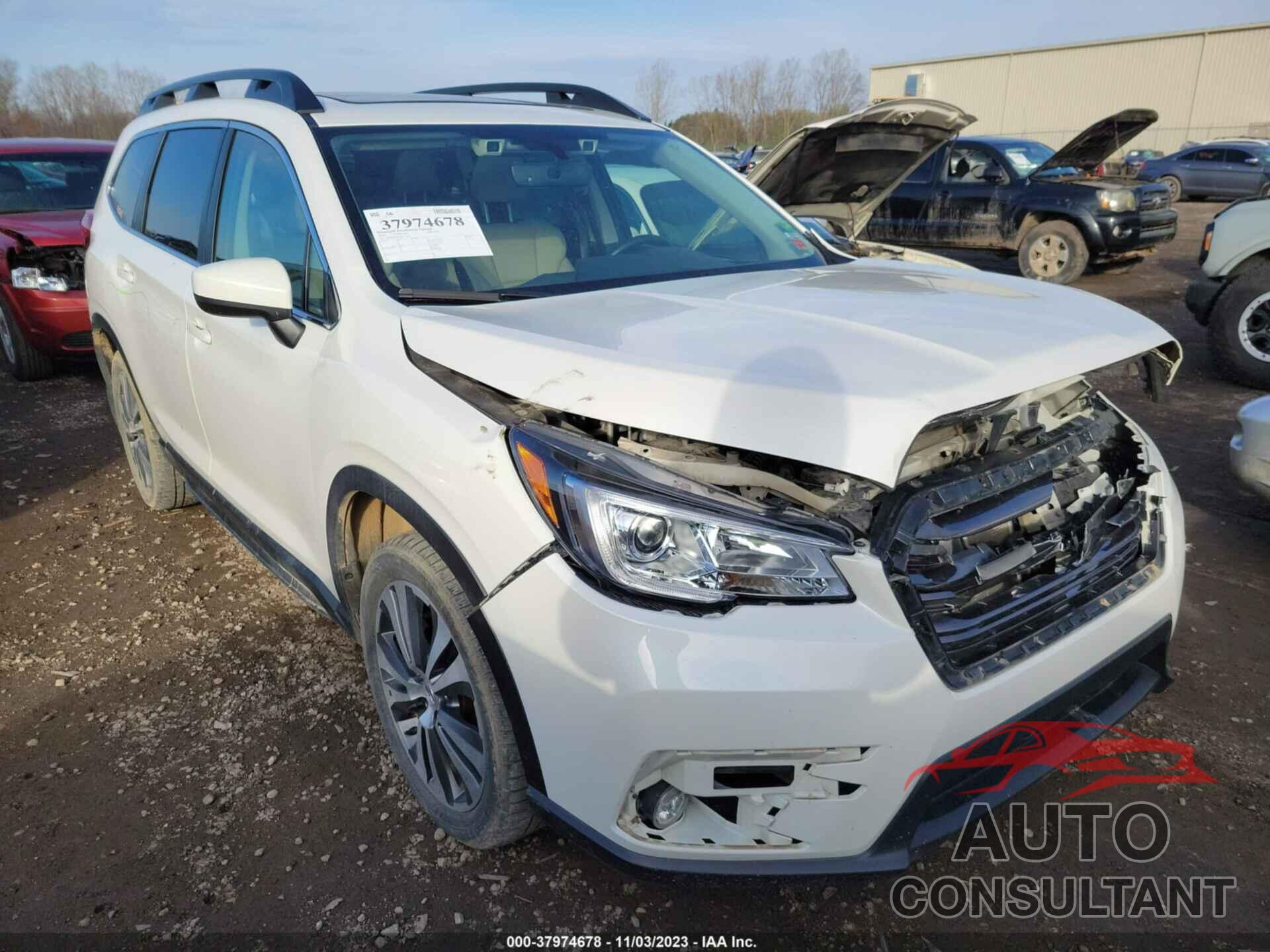 SUBARU ASCENT 2019 - 4S4WMAHD2K3412557