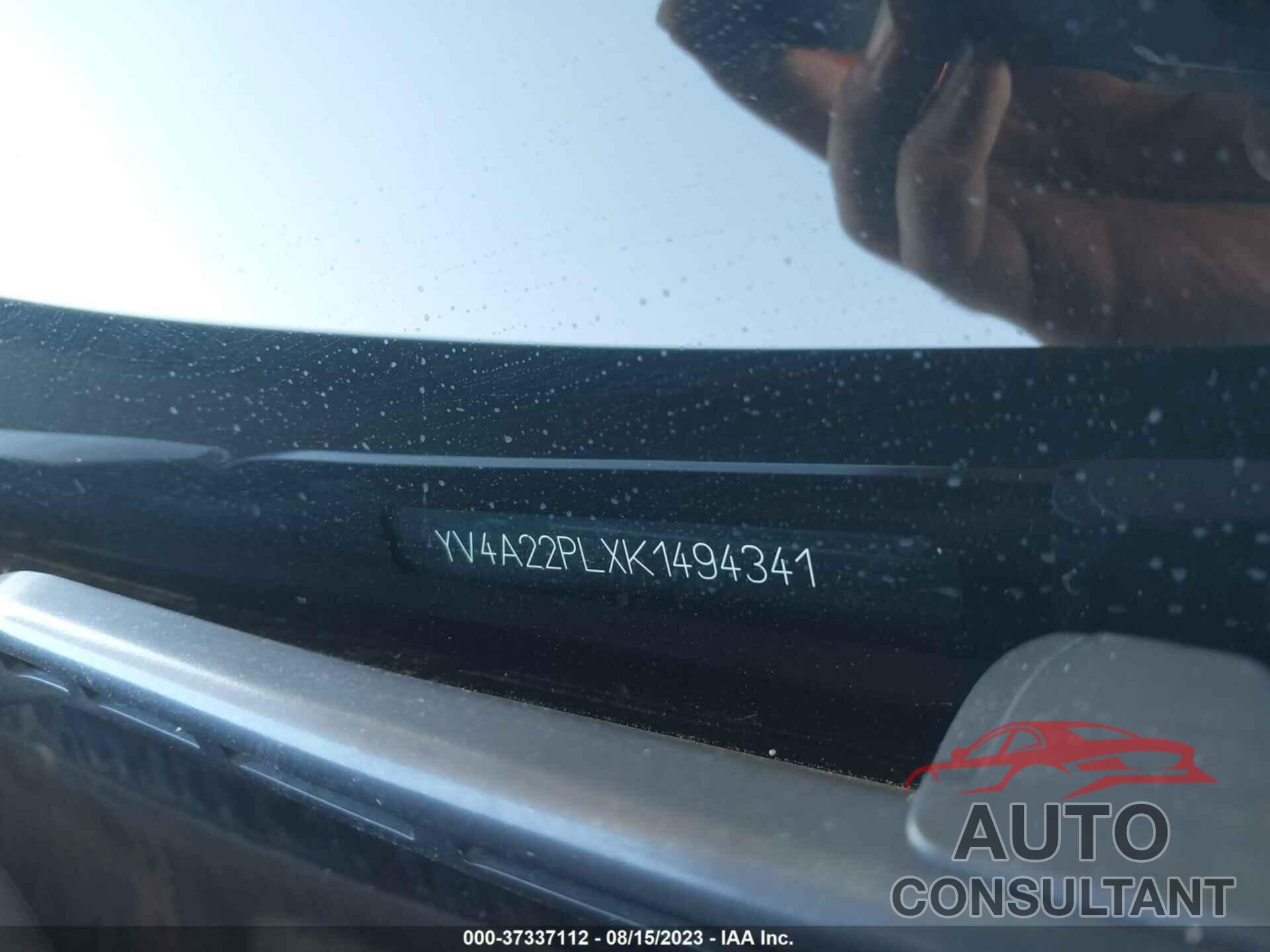 VOLVO XC90 2019 - YV4A22PLXK1494341