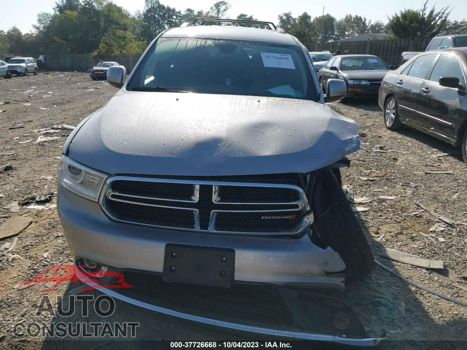 DODGE DURANGO 2017 - 1C4RDJAG2HC956619