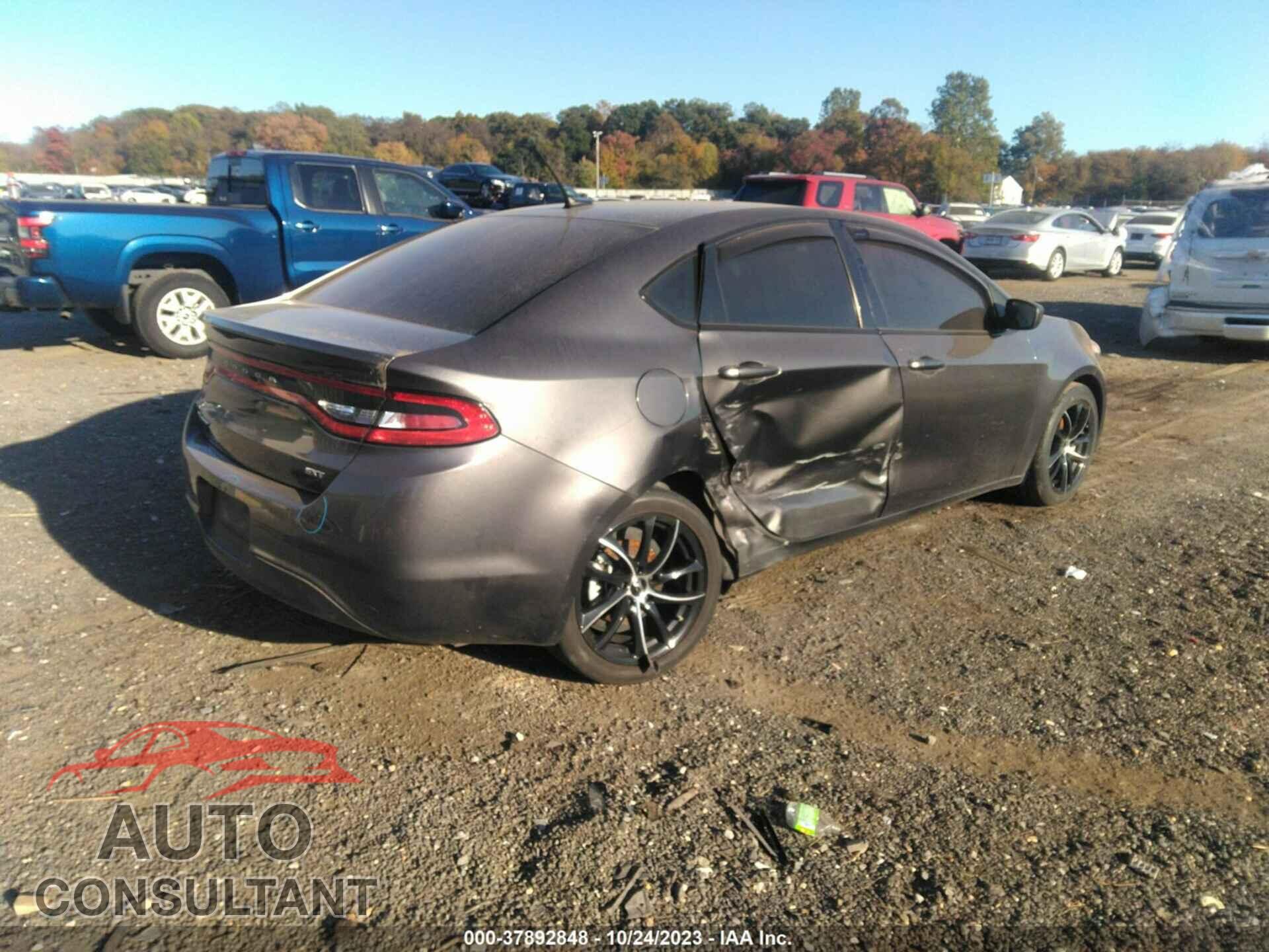 DODGE DART 2016 - 1C3CDFBB2GD564033