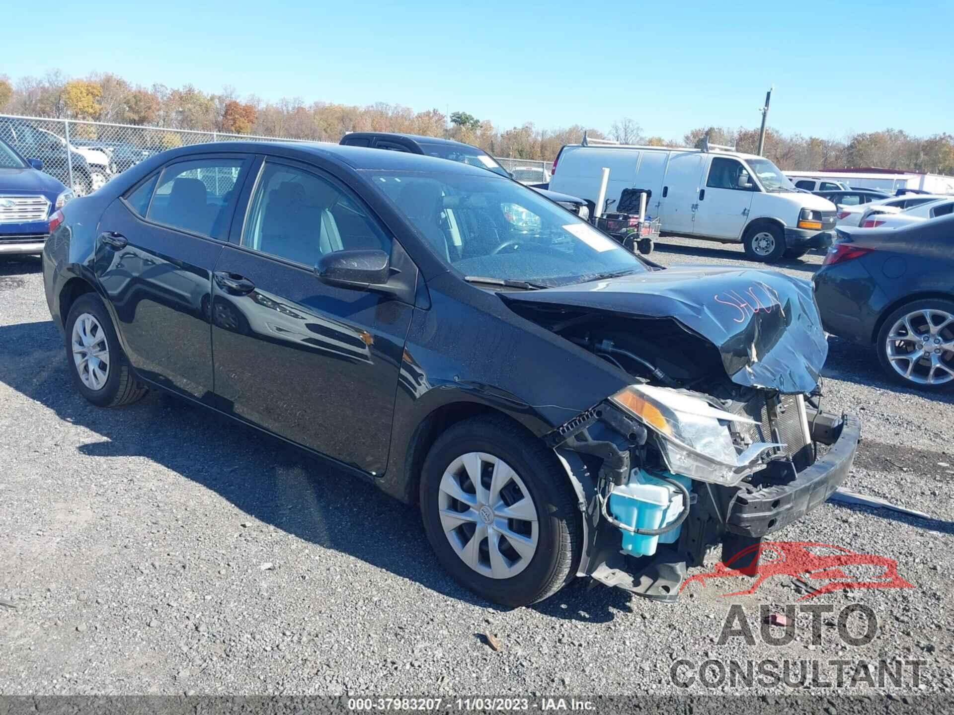 TOYOTA COROLLA 2016 - 2T1BURHE1GC724491