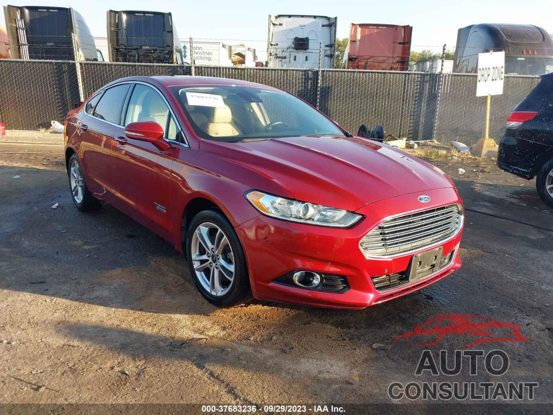 FORD FUSION ENERGI 2016 - 3FA6P0SU0GR316133