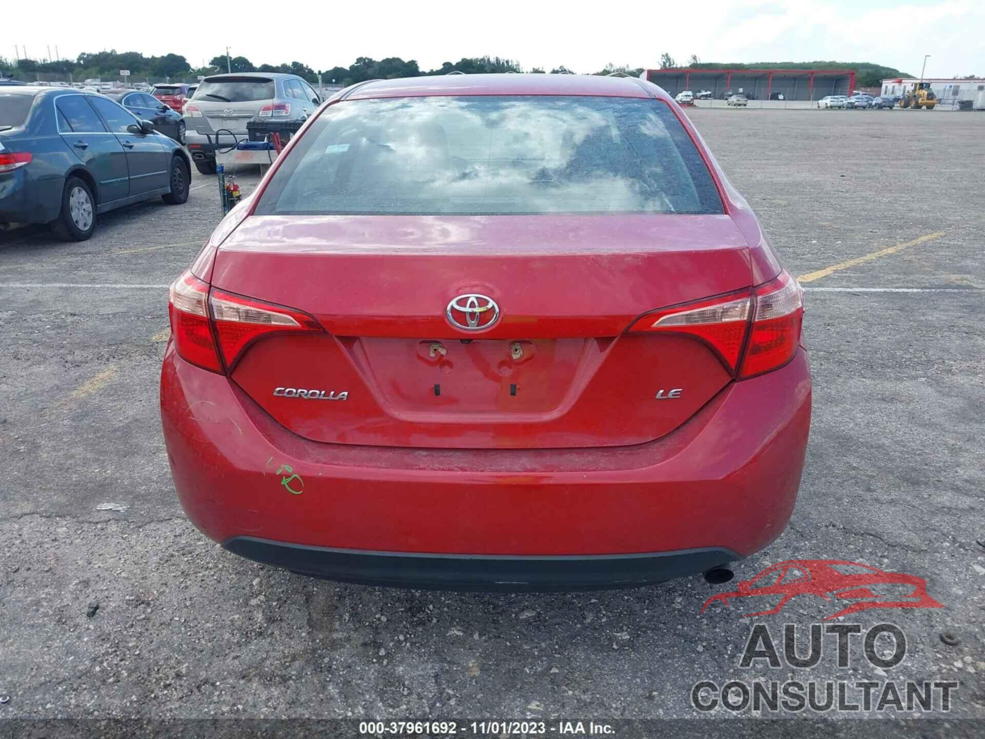 TOYOTA COROLLA 2017 - 2T1BURHEXHC926523