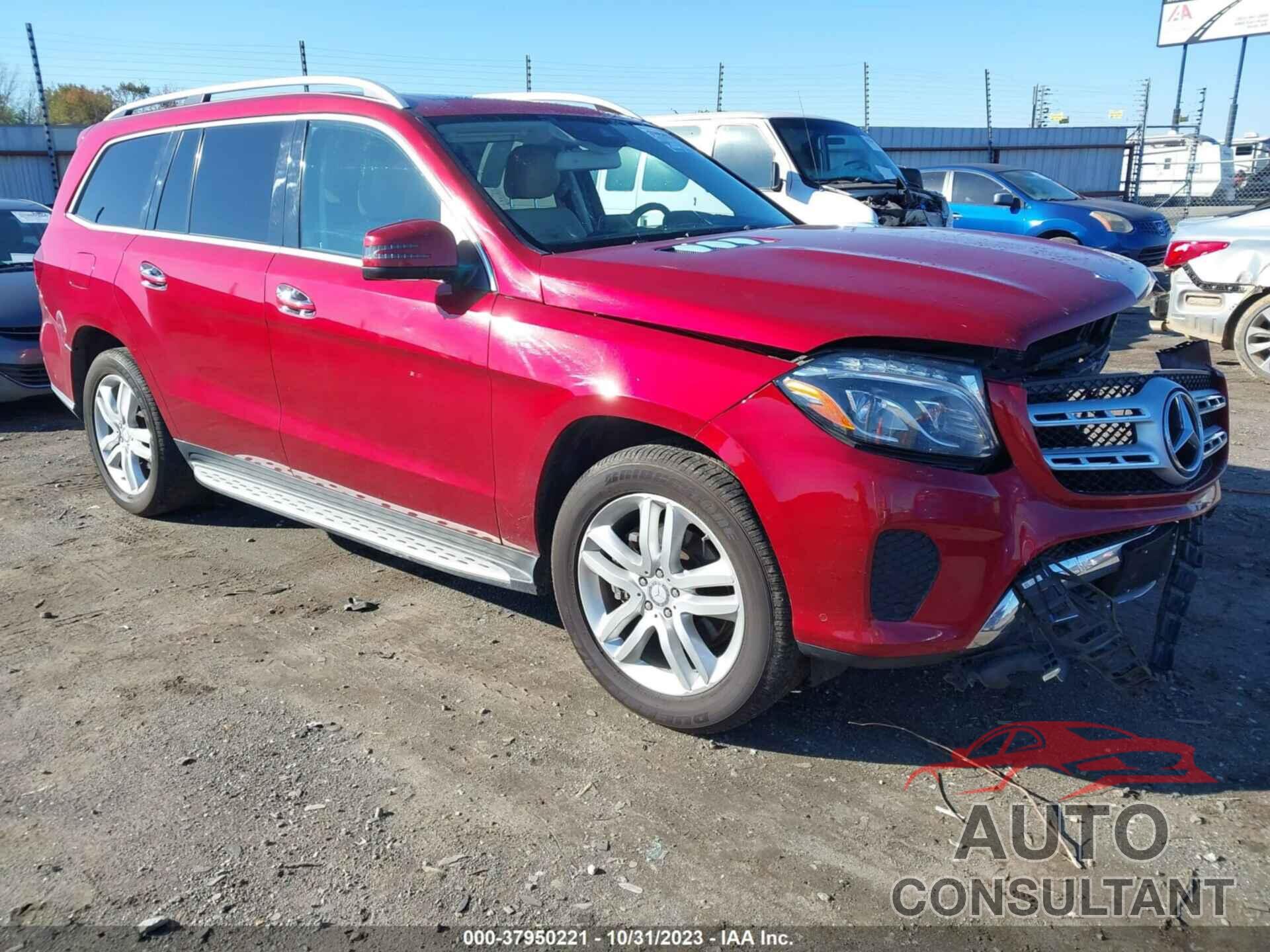 MERCEDES-BENZ GLS 450 2017 - 4JGDF6EE7HA843363