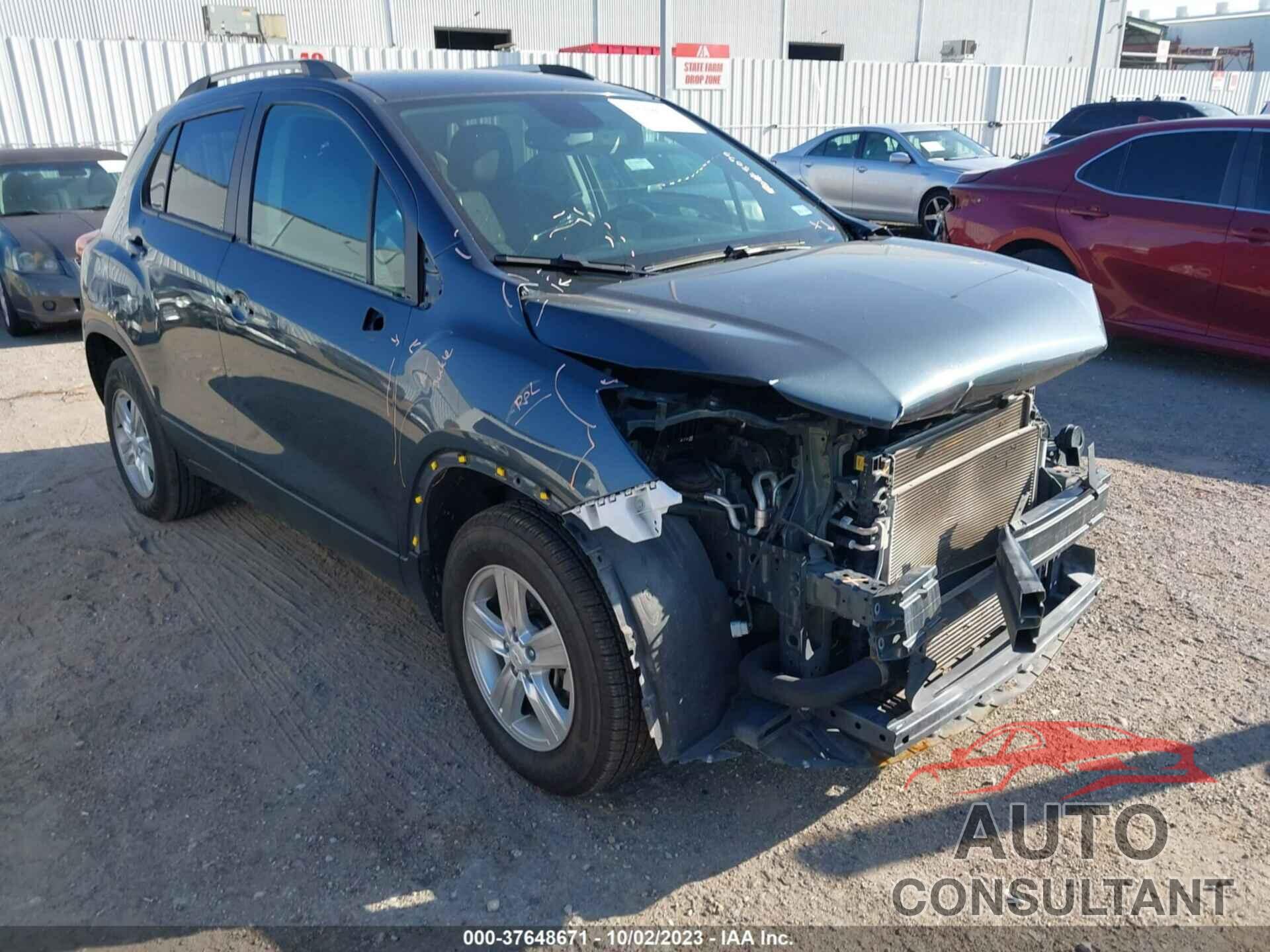 CHEVROLET TRAX 2021 - KL7CJPSB9MB327327