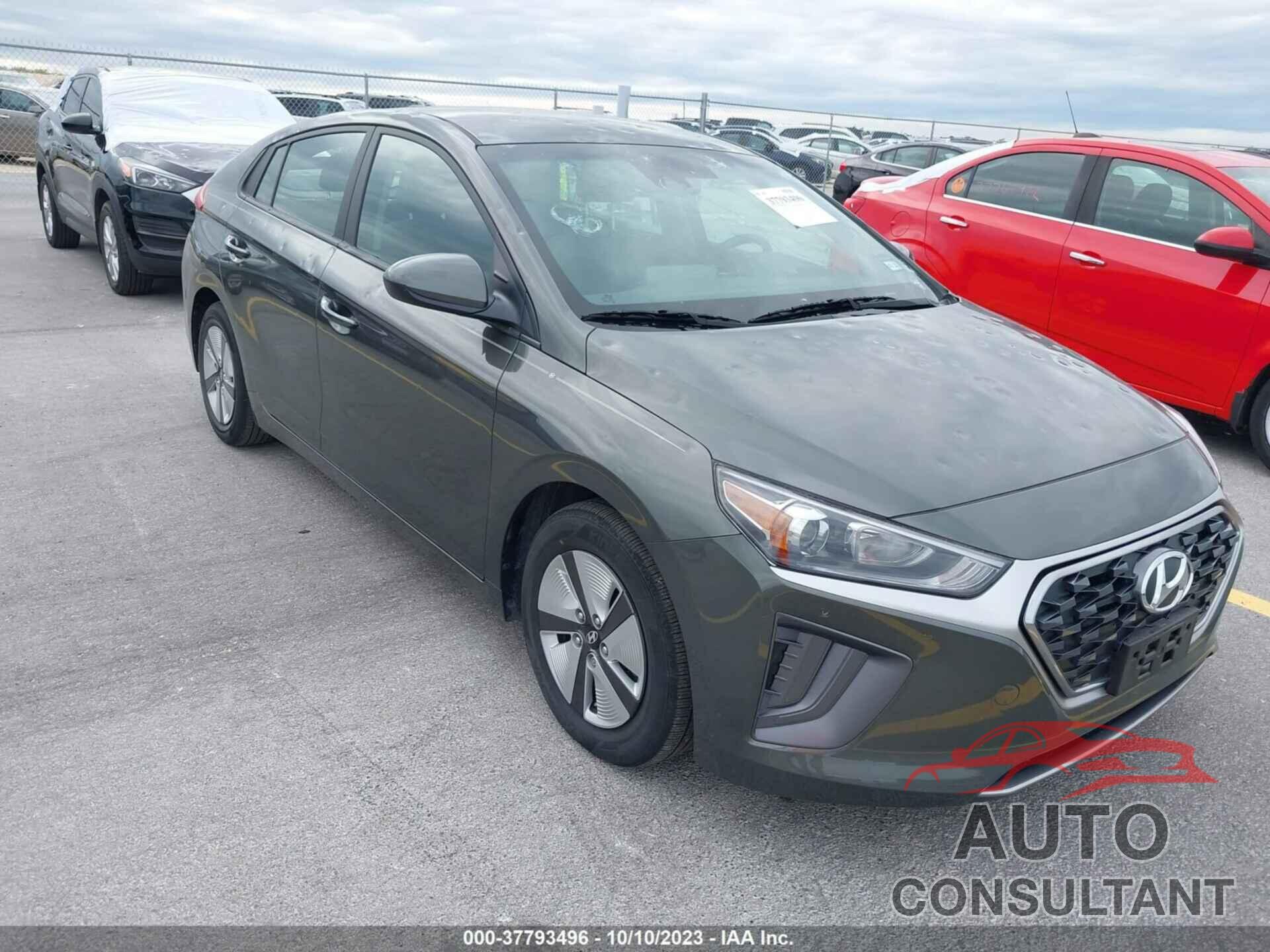 HYUNDAI IONIQ HYBRID 2022 - KMHC65LC5NU266463