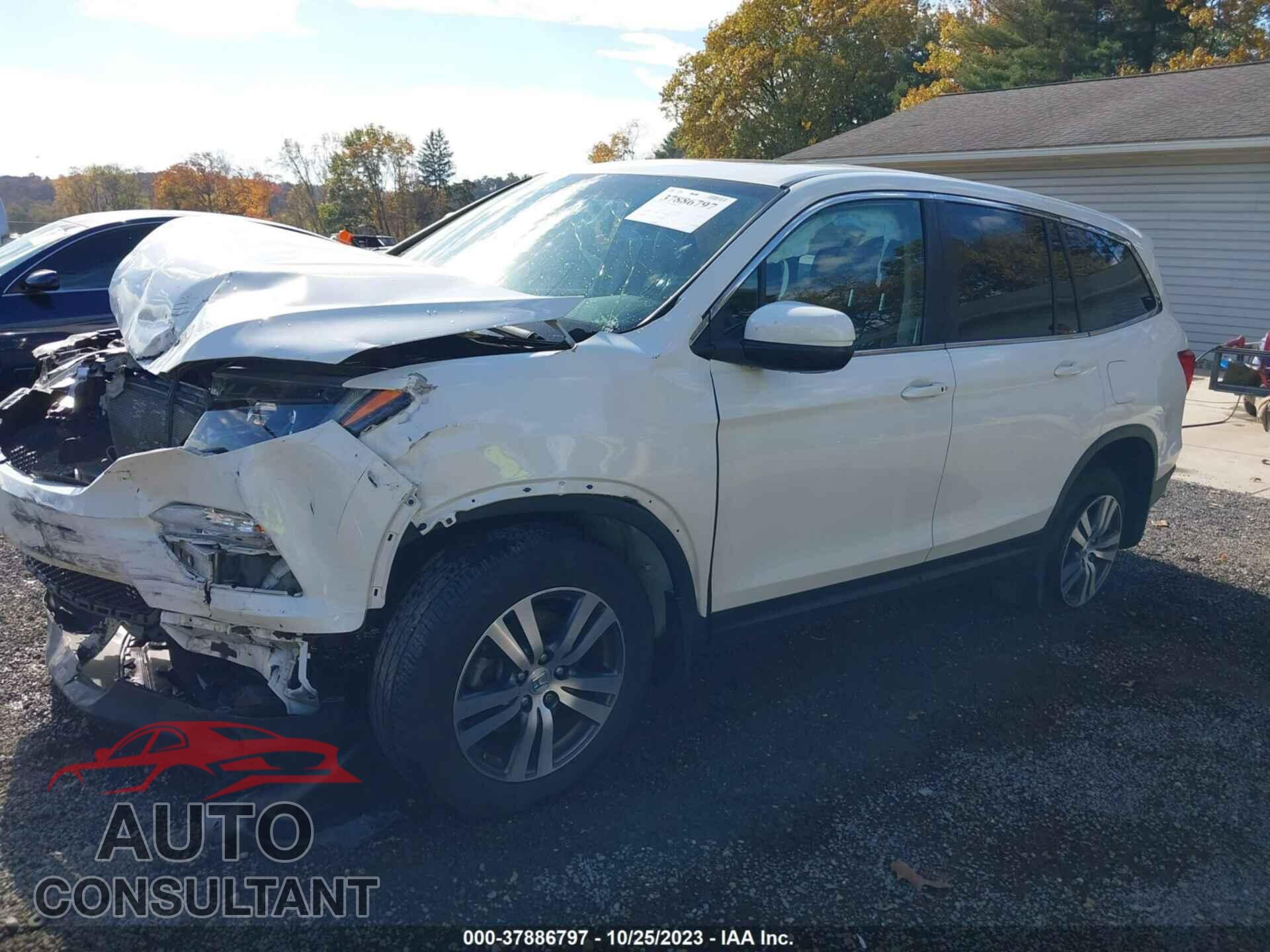 HONDA PILOT 2017 - 5FNYF6H71HB070223