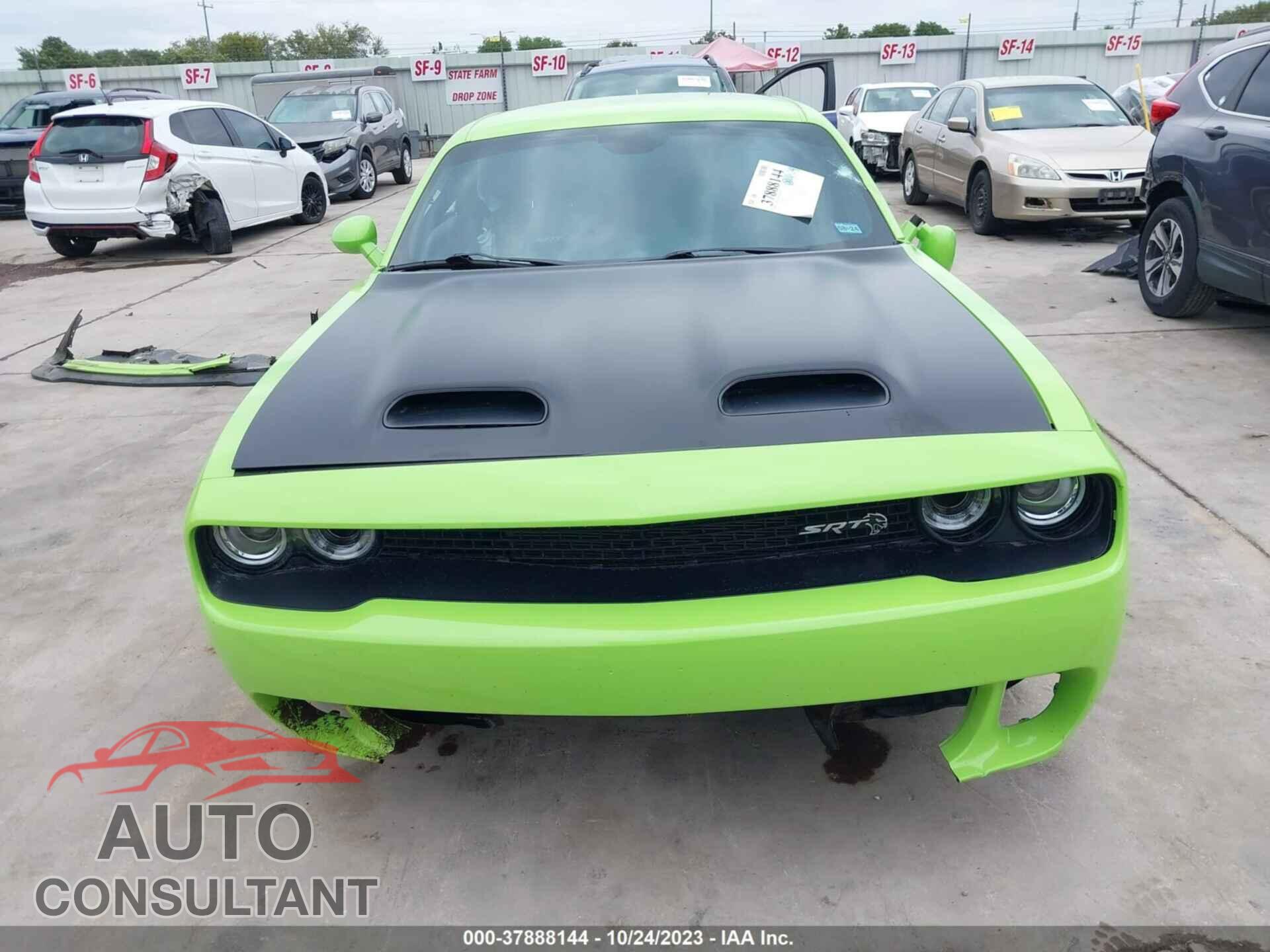 DODGE CHALLENGER 2019 - 2C3CDZC92KH618407