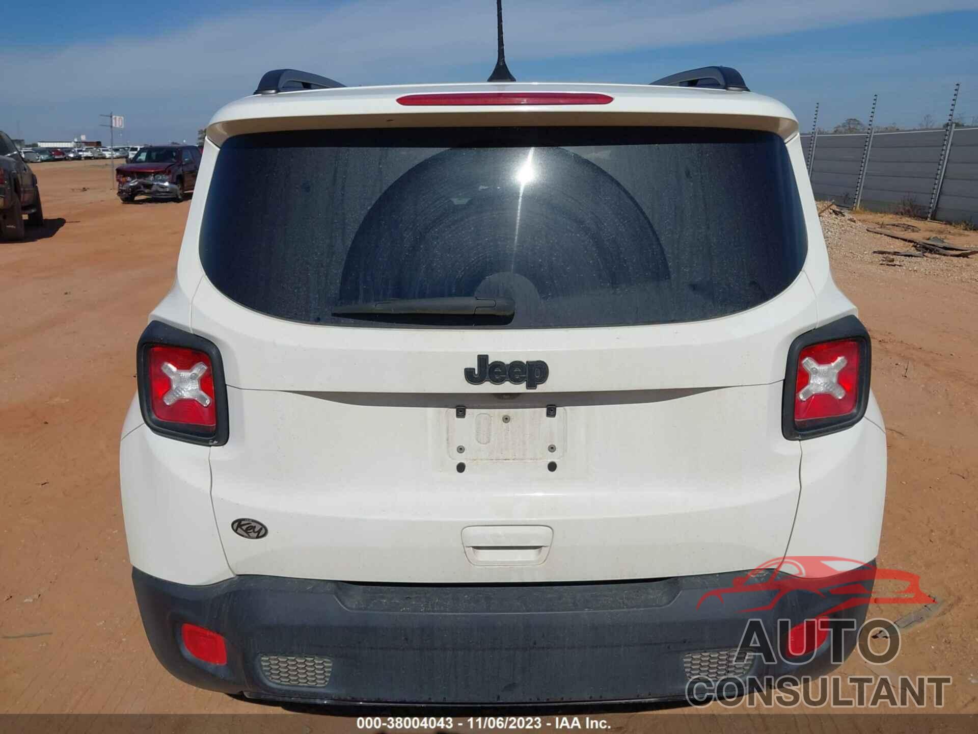 JEEP RENEGADE 2018 - ZACCJABB2JPJ71680