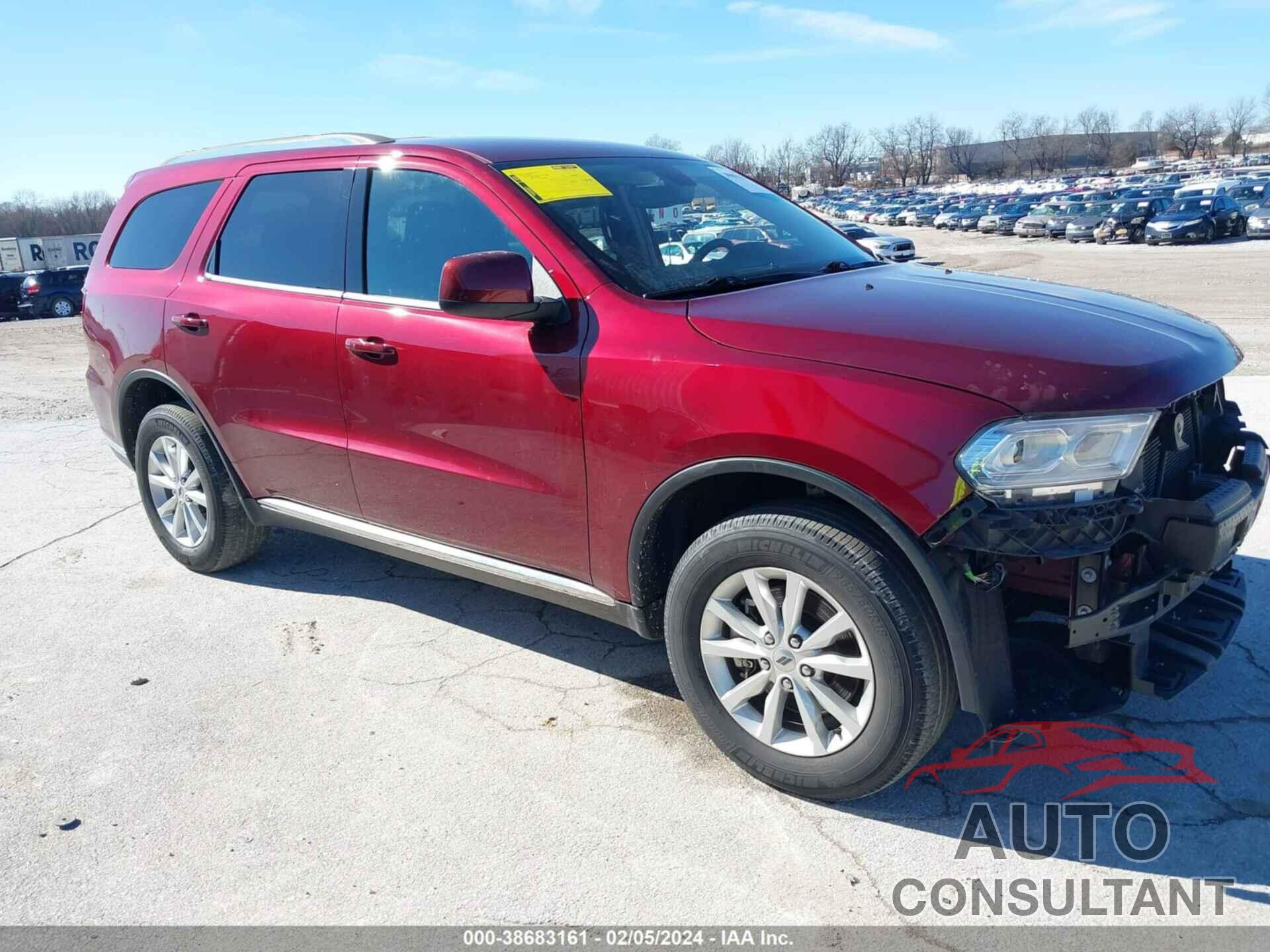 DODGE DURANGO 2021 - 1C4RDJAG5MC598748