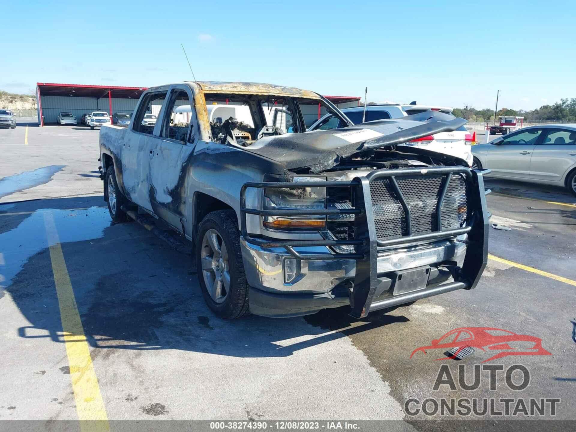 CHEVROLET SILVERADO 1500 2017 - 3GCPCREC9HG375552