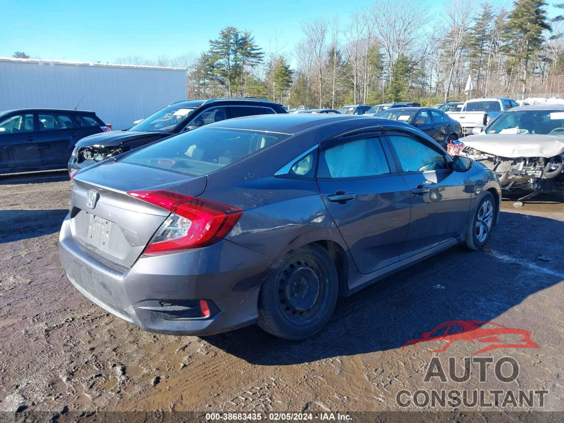 HONDA CIVIC 2016 - 19XFC2F51GE202721