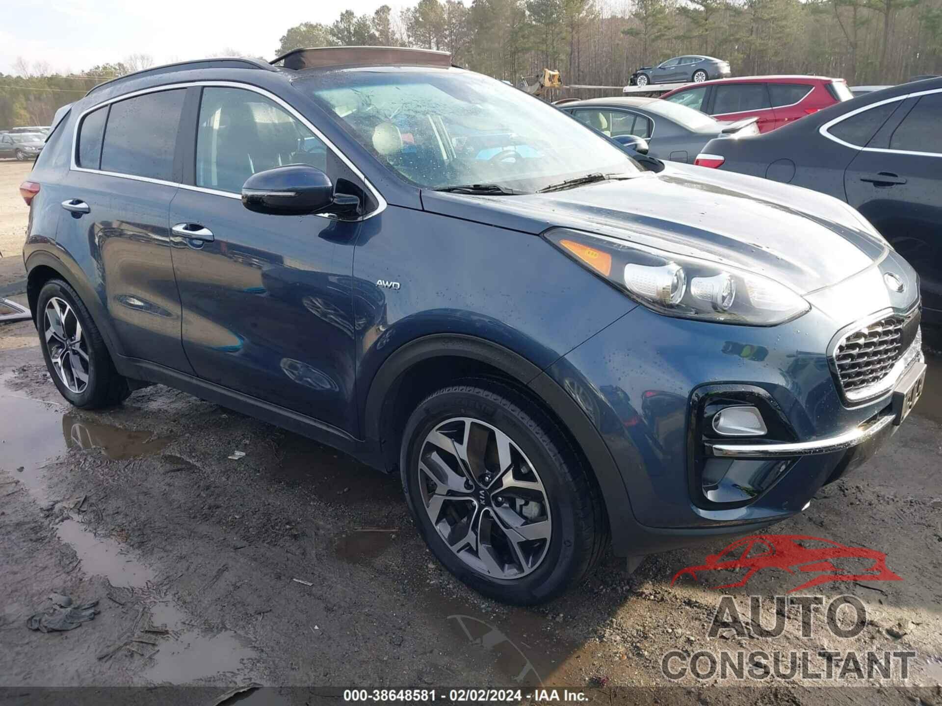 KIA SPORTAGE 2022 - KNDPNCAC3N7007582